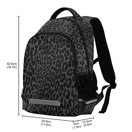 Black Leopard Print