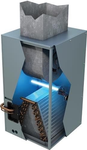 Fresh Aire Blue Tube TUV BTST2 UV Light Air Purifier - Eliminates Germs & Odors for Home, Office & HVAC Systems