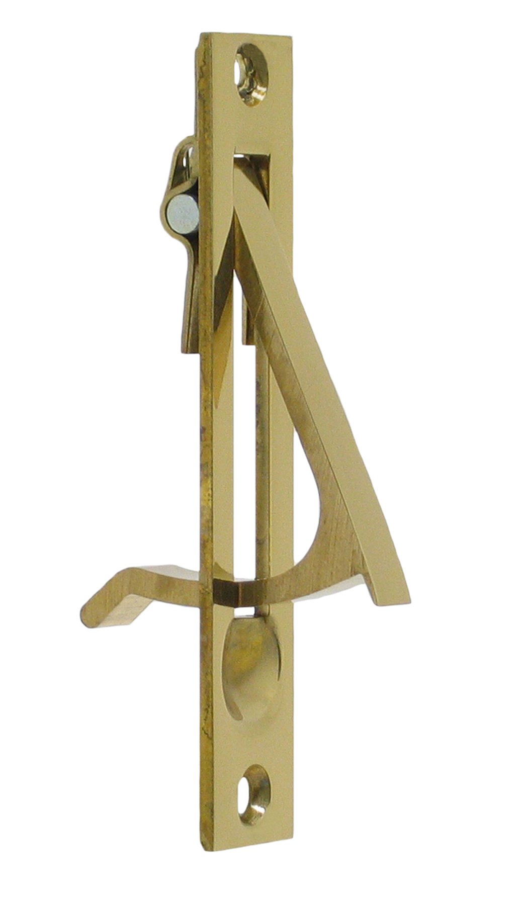 FPL Manor Solid Brass Pocket Door Hardware - Passage Function for Halls & Closets - Premium Polished Brass Finish - Ideal for Space-Saving Interior Doors & Modern Home Renovations