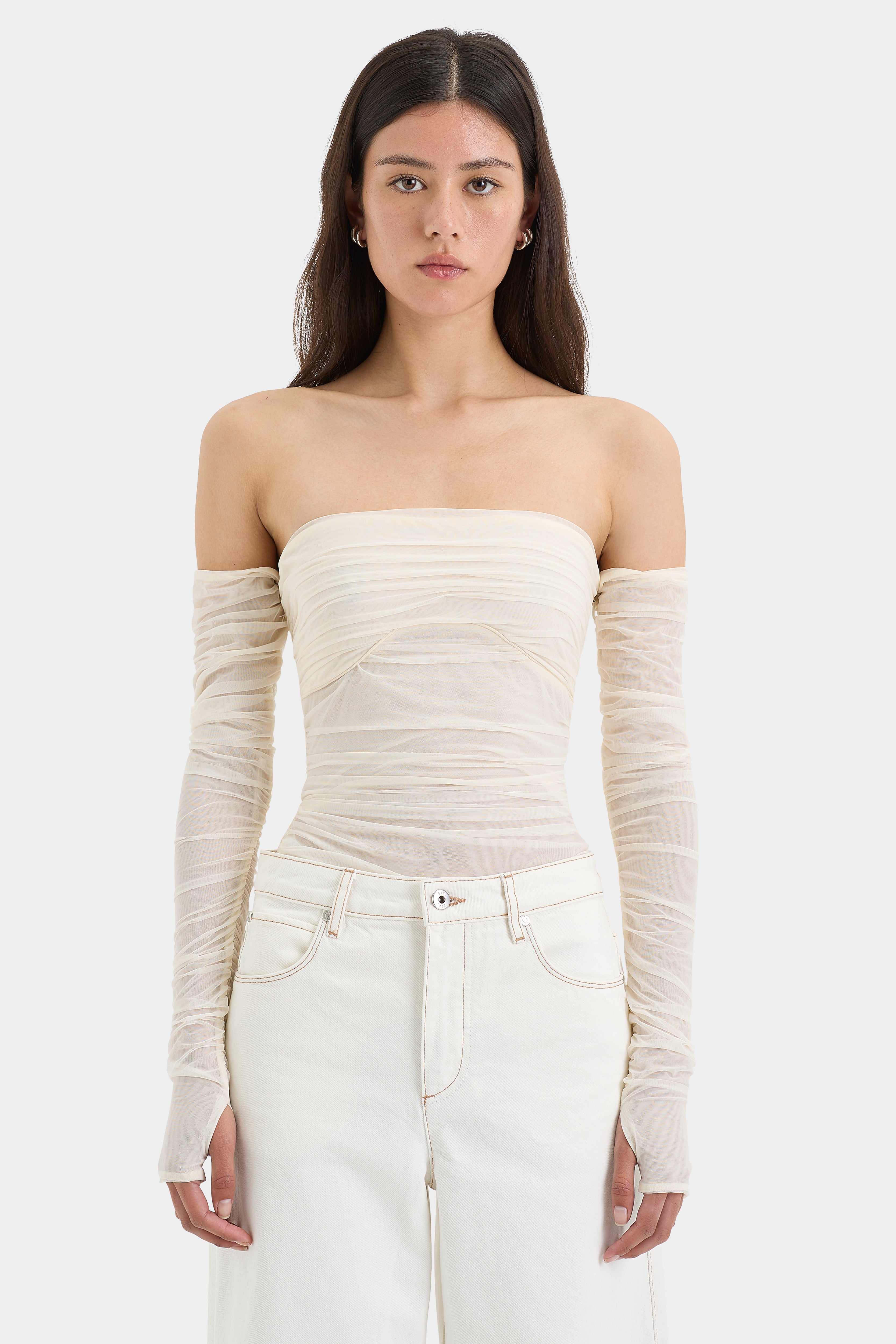 Jacques Women's Off Shoulder Tops - Sexy Sleeveless Blouse for Summer, Beach, Party & Date Night Outfits