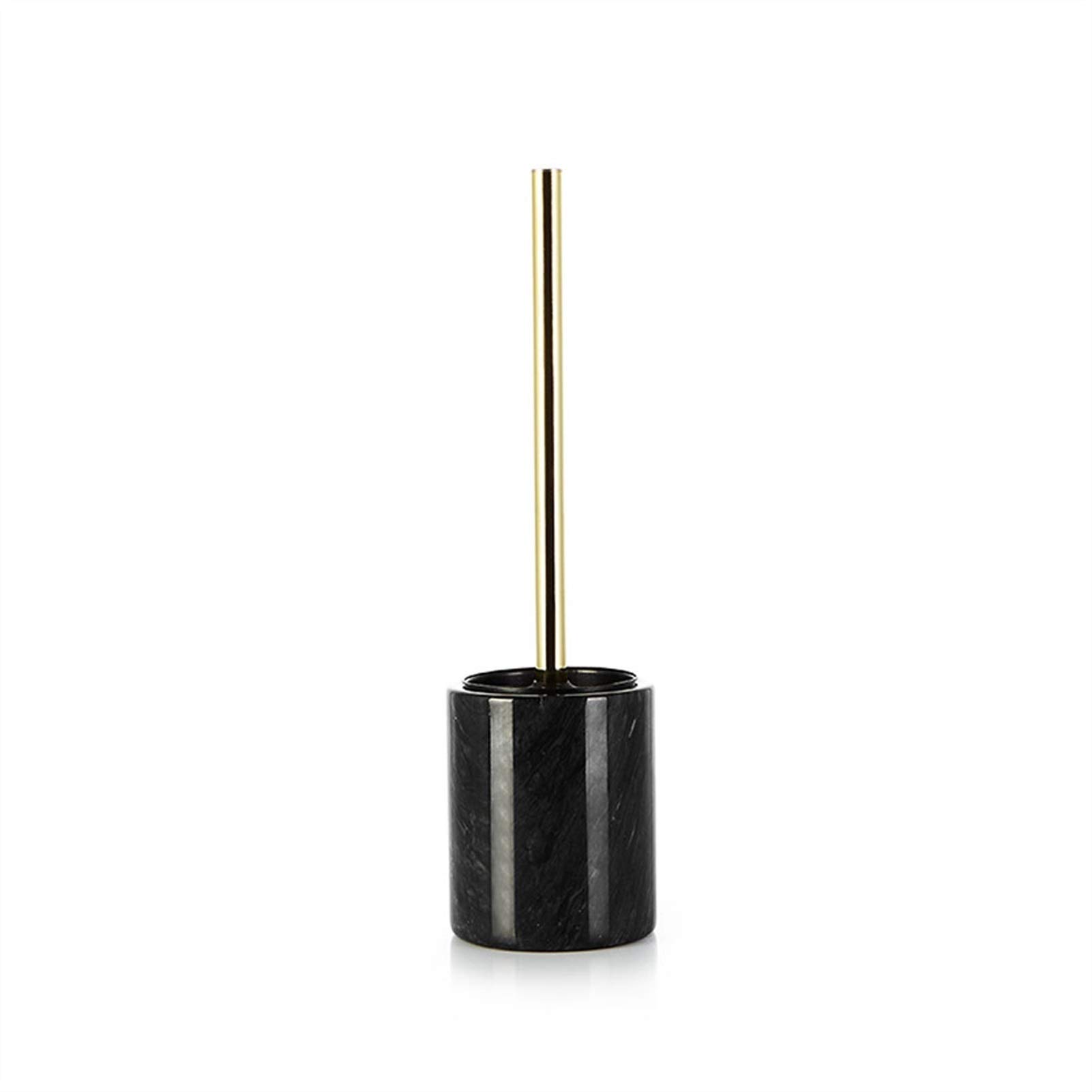 LICHUAN Marble Toilet Brush and Holder Set - Durable Bathroom Cleaning Tool with Sturdy Base - Perfect for Toilet Bowl Cleaning, Bathroom Hygiene & Home Maintenance