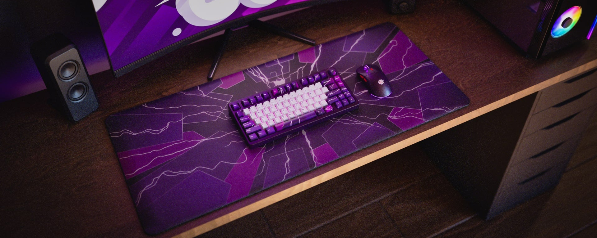 K75 Mechanical Keyboard - RGB Backlit, Hot-Swappable, Wired Gaming Keyboard with Blue Switches for PC & Mac | Perfect for Gaming, Typing & Office Work