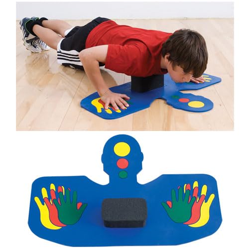Premium Push Up Training Mat - Non-Slip Exercise Mat for Home Gym & Workouts - Ideal for Push-Ups, Yoga, and Core Training