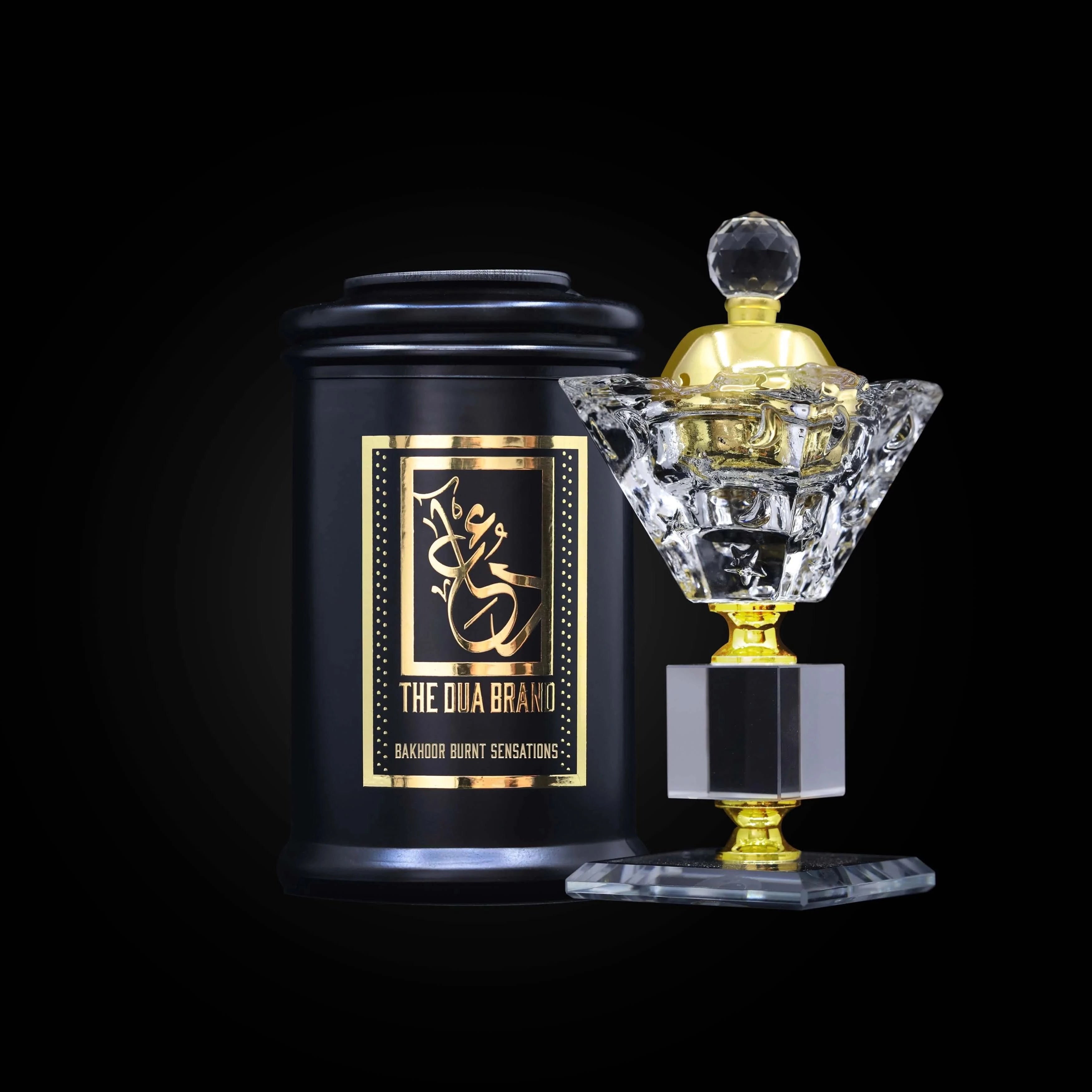 Premium DUA Bakhoor Incense & Burner Set - Luxury Arabic Oud Fragrance for Home, Meditation & Spiritual Relaxation | Perfect for Gifting & Aromatherapy