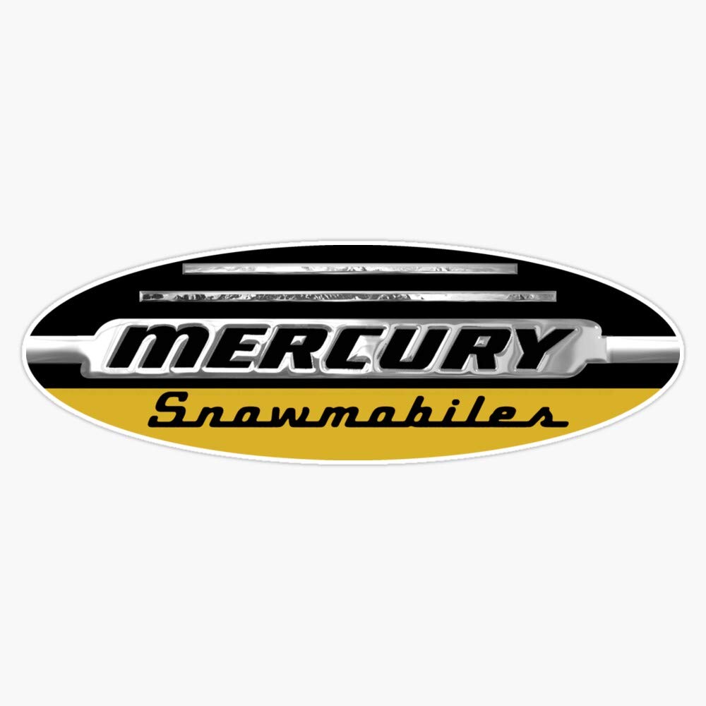 Vintage Mercury Snowmobile Decal - Durable 5