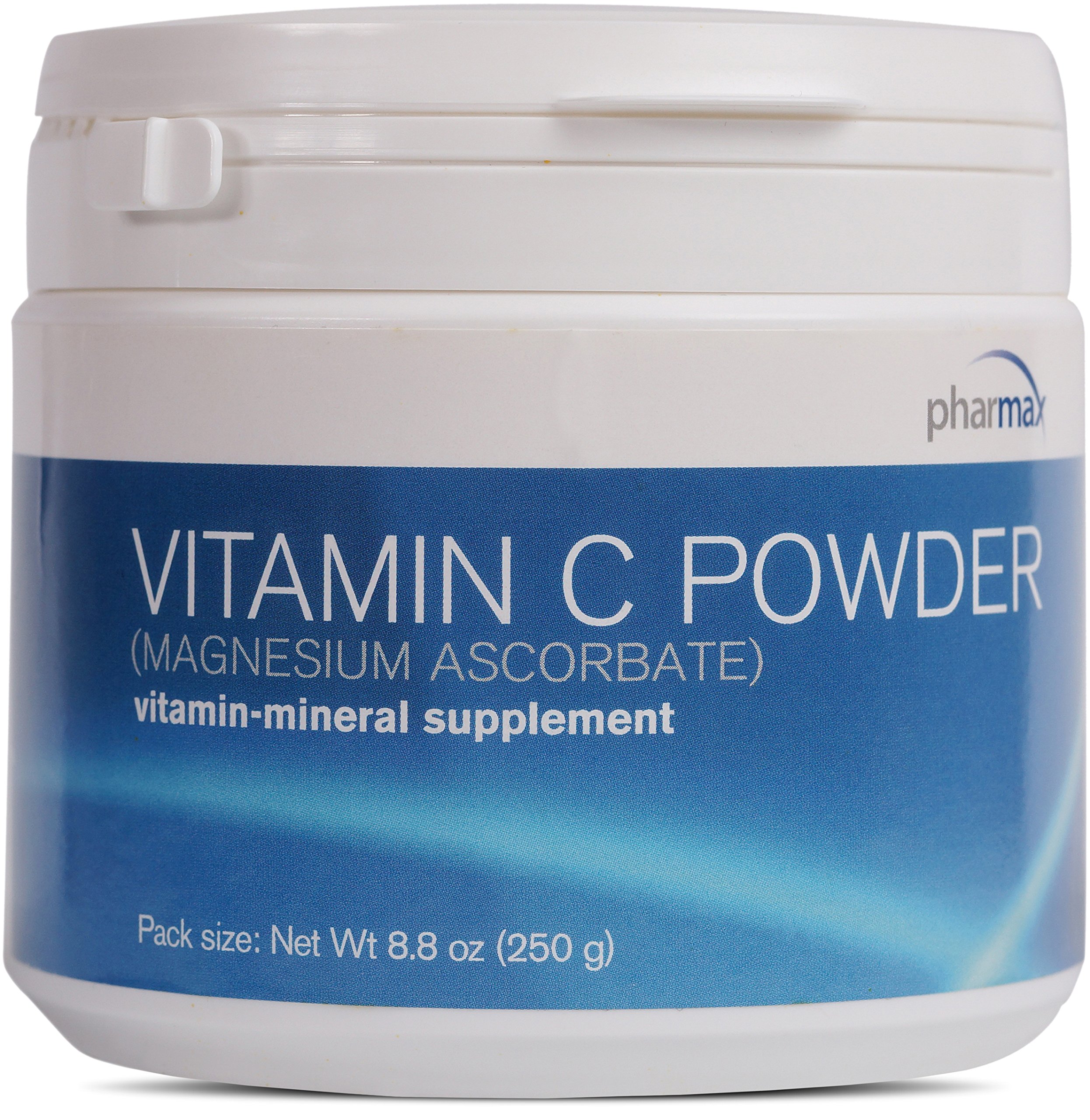 Pharmax Vitamin C Powder with Magnesium Ascorbate | 8.8oz Immune System Support for Bones, Teeth & Gum Health | Antioxidant Supplement for Daily Wellness & Skin Care
