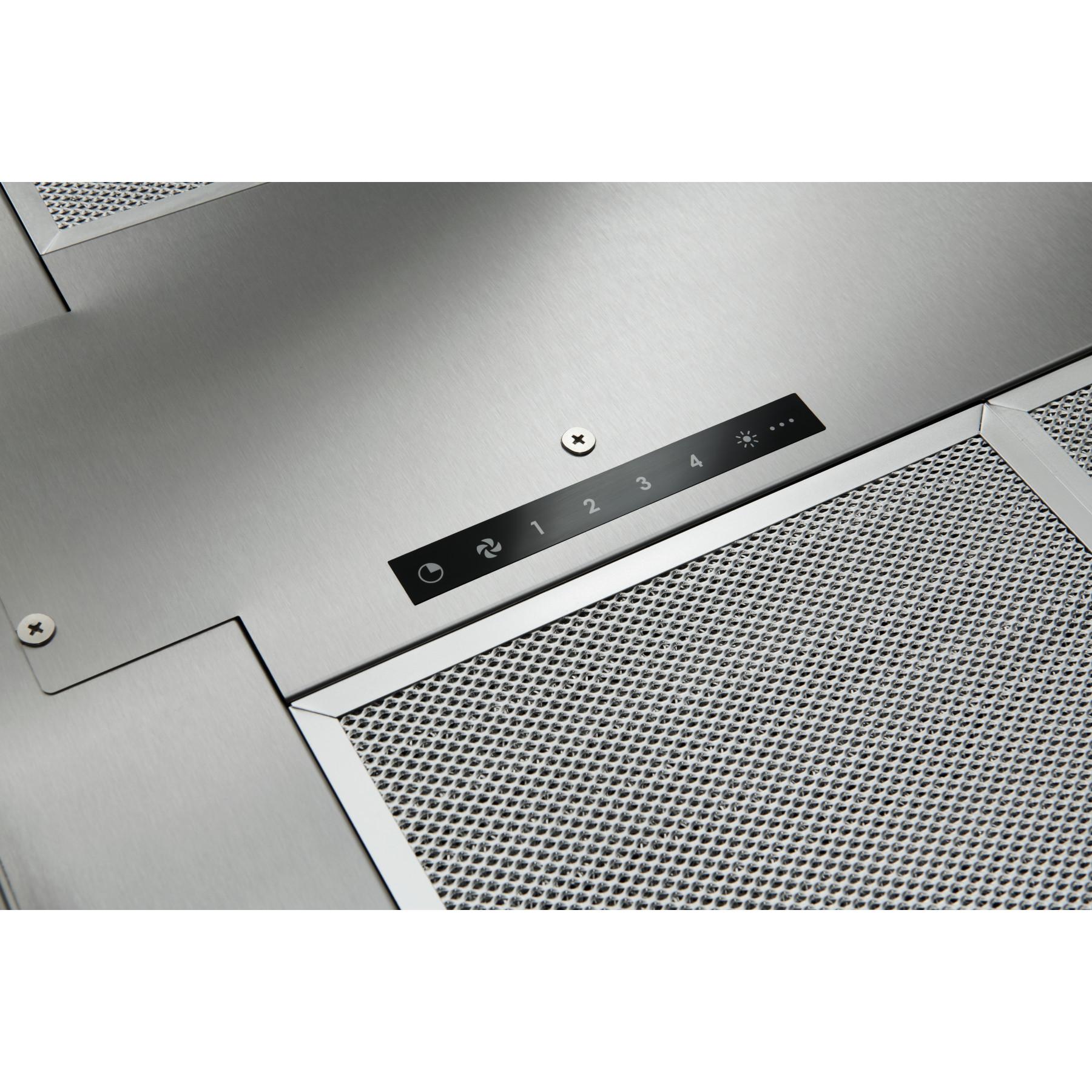**HBC163ESS 63 Inch Brushed Stainless Steel Ceiling Mounted Range Hood with LED Light – Powerful Ventilation for Kitchens – HBC1 Series (Blowers Sold Separately) – Ideal for Modern Homes & Commercial Kitchens**