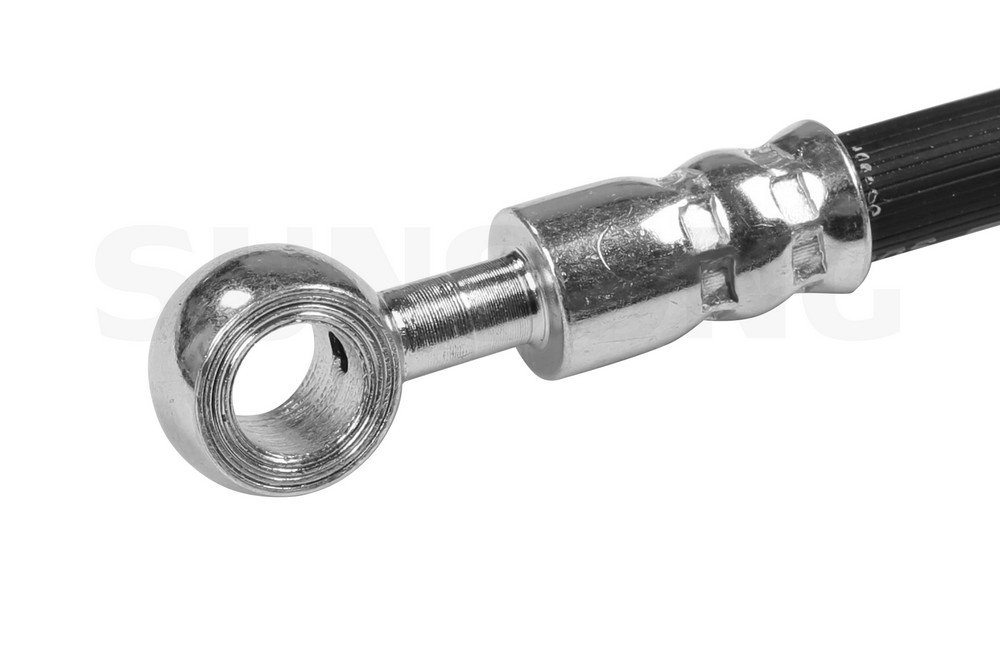 Sunsong 2202869 Brake Hydraulic Hose - High Performance Replacement Hose for Trucks & SUVs - Durable DOT Approved Brake Line - Perfect for Off-Roading, Towing & Heavy Duty Use