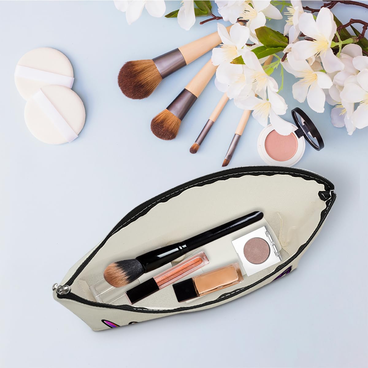 Funny Swimming Gifts for Women - Swim Team & Coach Gifts - Waterproof Cosmetic Makeup Bag - Perfect for Swimmers, Best Friends, Sisters & Moms - Great for Birthdays, Graduation, Mother's Day - Ideal for Pool Parties, Beach Trips & Swim Meets