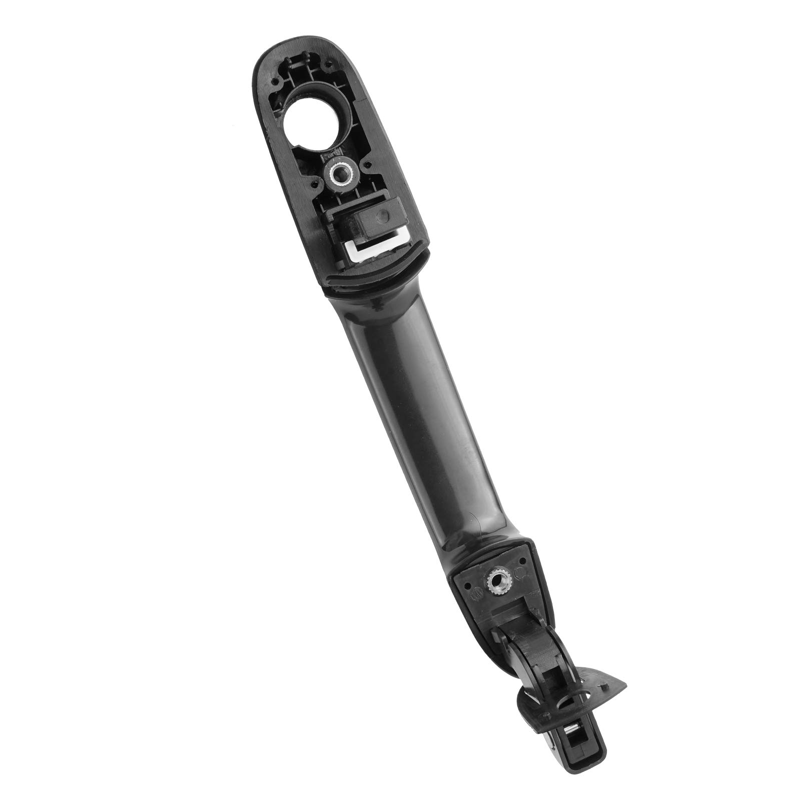 Replacement Exterior Front Driver Side Door Handle with Keyhole for Hyundai Accent 2006-2011 Models - Compatible with Part #80700 82650-1E050 | Easy DIY Installation for Car Door Repair & Maintenance