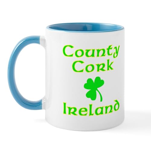 White/Blue Inside - County Cork, Ireland Mug