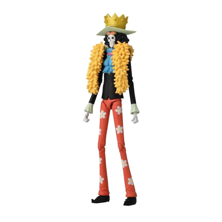 One Piece Anime Heroes Brook Action Figure - Official Licensed Collectible for Fans & Gift Ideas | Perfect for Display, Cosplay, and Anime Merchandise Collections