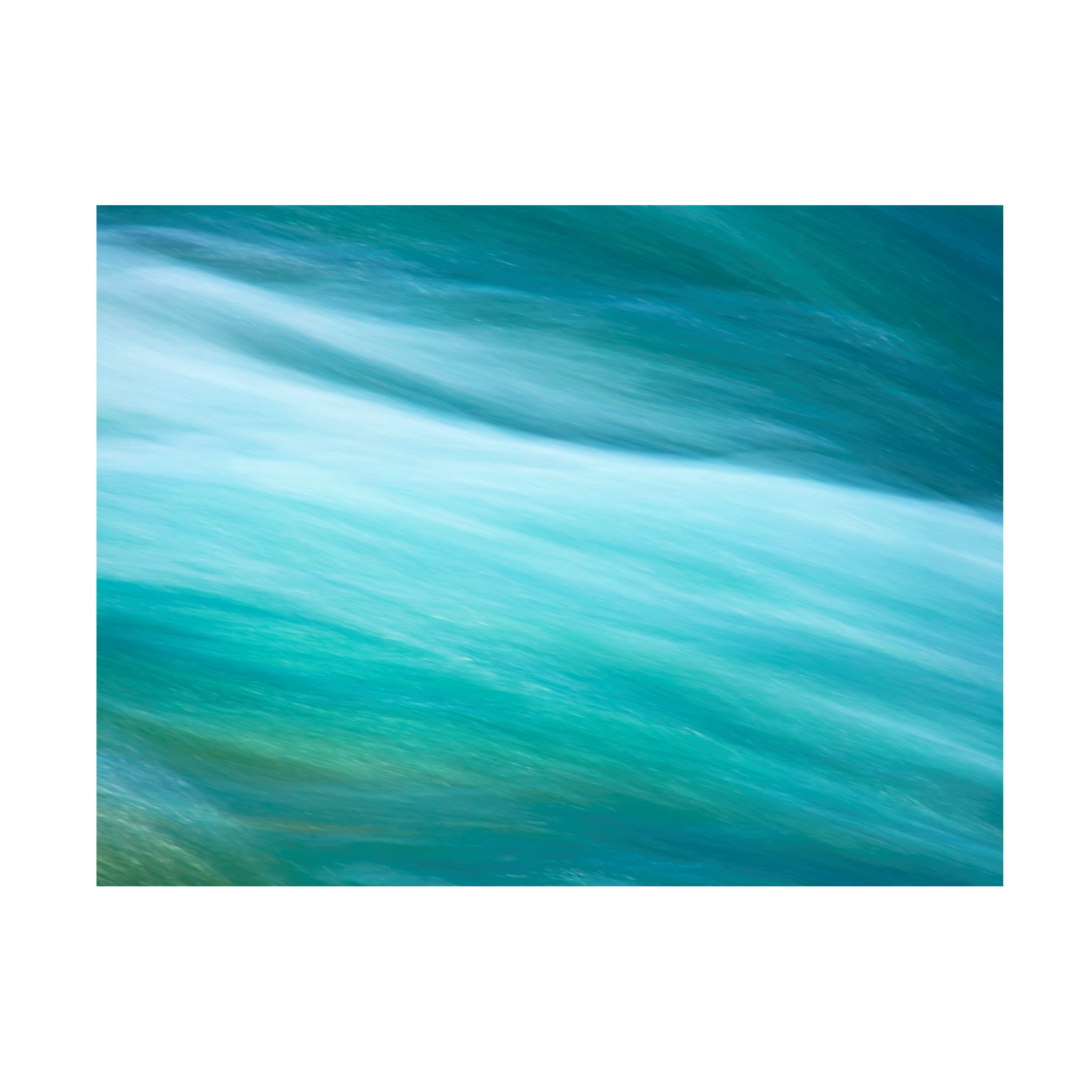 James McLoughlin 'Before the Falls I' Canvas Wall Art Print - Waterfall Landscape Painting for Living Room, Bedroom & Office Decor - Trademark Fine Art Collection