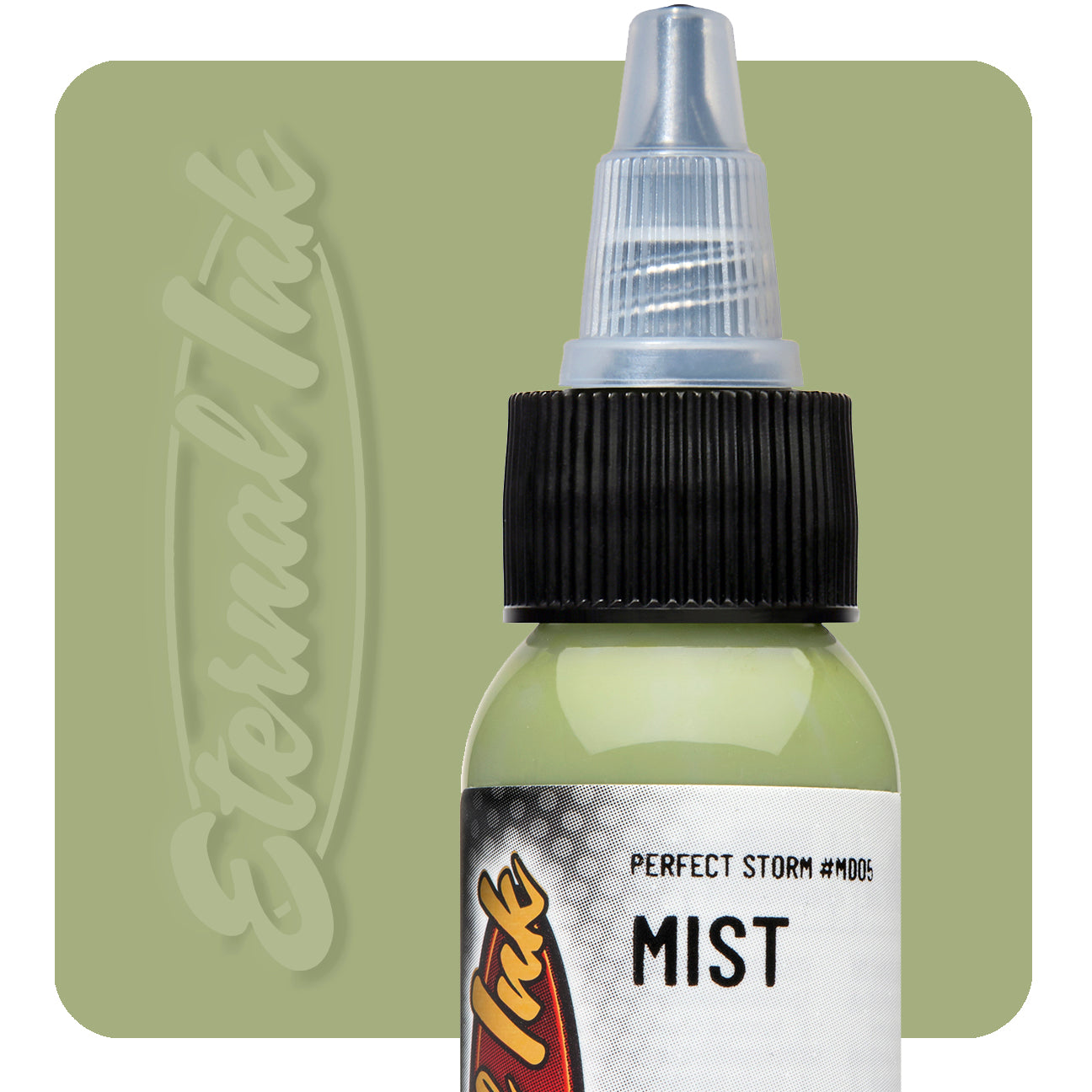 Eternal Perfect Storm Mist Ink 1oz - Premium Alcohol-Based Airbrush Ink for Tattoo Artists & Crafting - Perfect for Custom Tattoos, Body Art, and DIY Projects