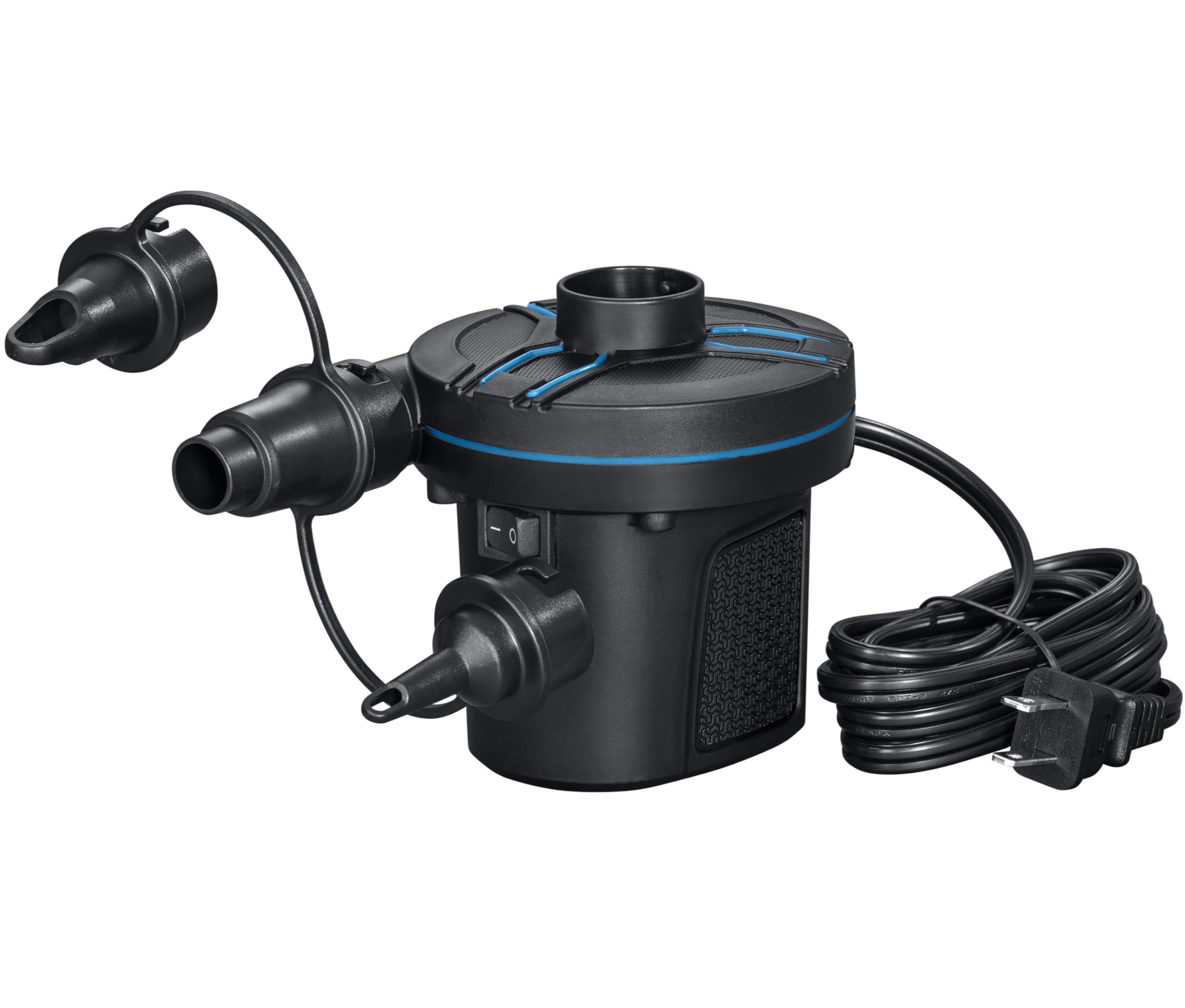 Bestway PowerTouch AC Electric Air Pump - Fast Inflator for Pools, Air Mattresses & Inflatables | Portable High-Pressure Pump for Home, Camping & Travel Use