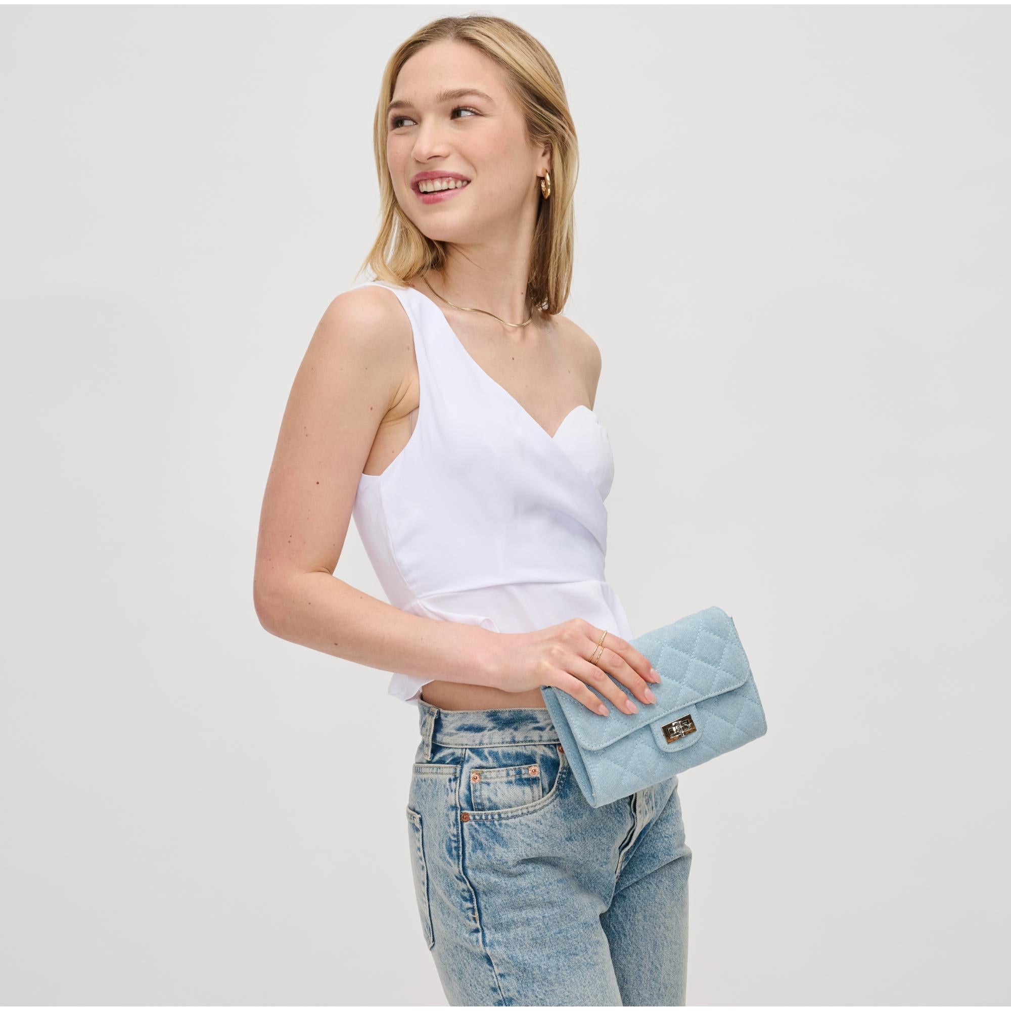 Winona Denim Crossbody Bag for Women - Stylish & Durable Shoulder Purse - Perfect for Shopping, Travel & Everyday Use
