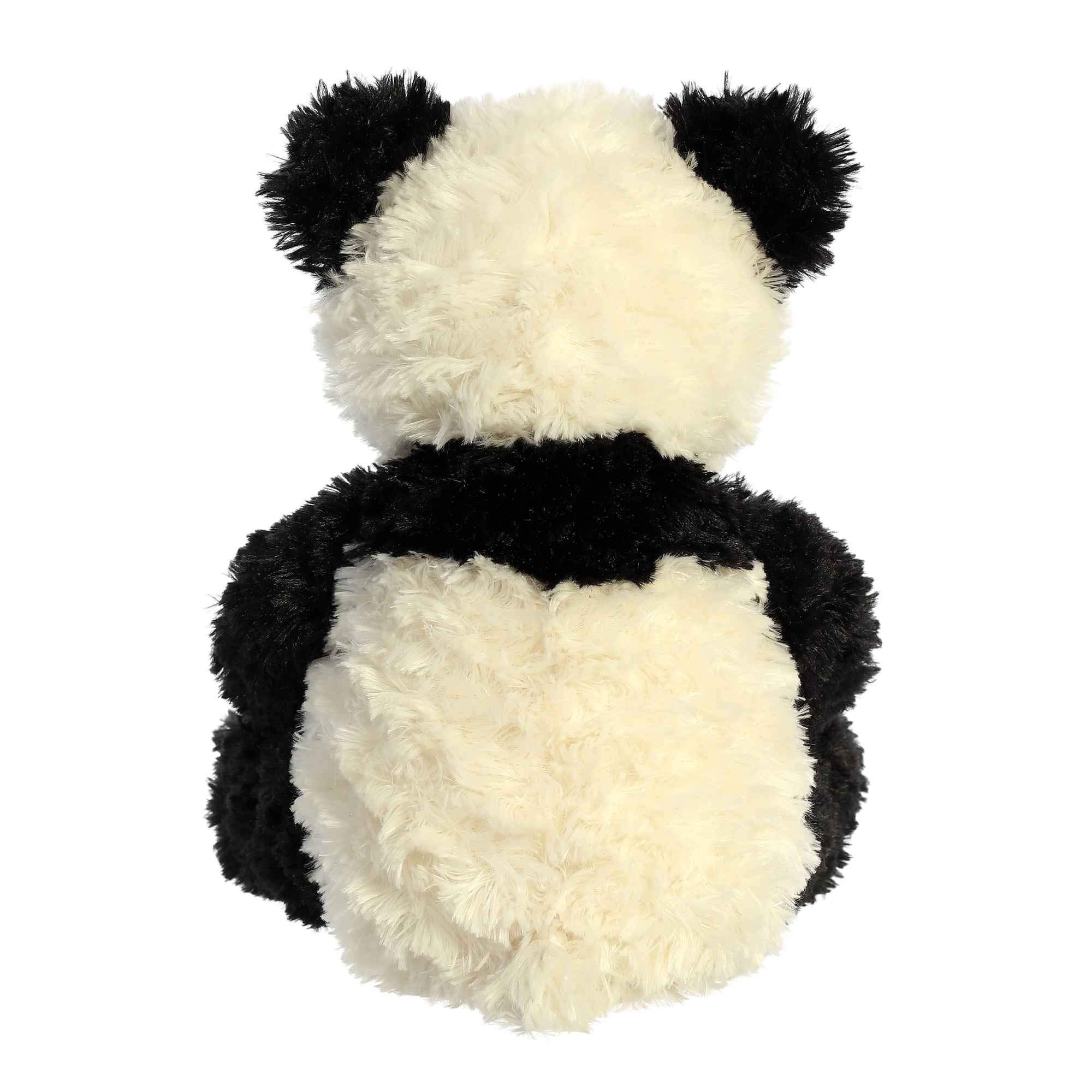 Aurora® Snuggly Tubbie Wubbies™ 12 Inch Black Panda Stuffed Animal - Soft Plush Toy for Kids, Comforting Companion for Sleep & Anxiety Relief - Perfect for Cuddling, Nursery Decor, and Imaginative Play
