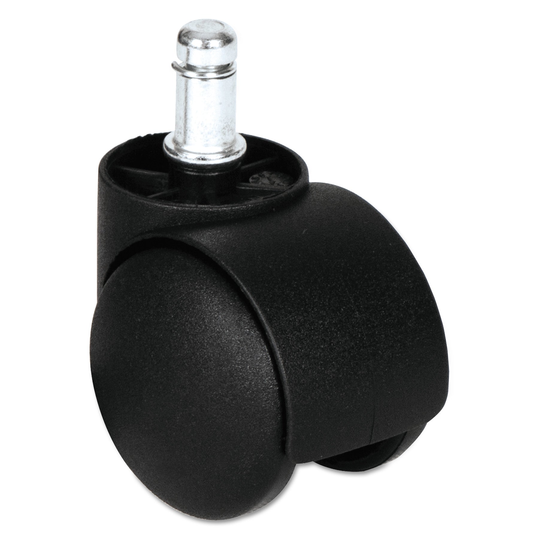 Alera® Dual Wheel Hooded Casters with Grip Ring Type B Stem - 1.5