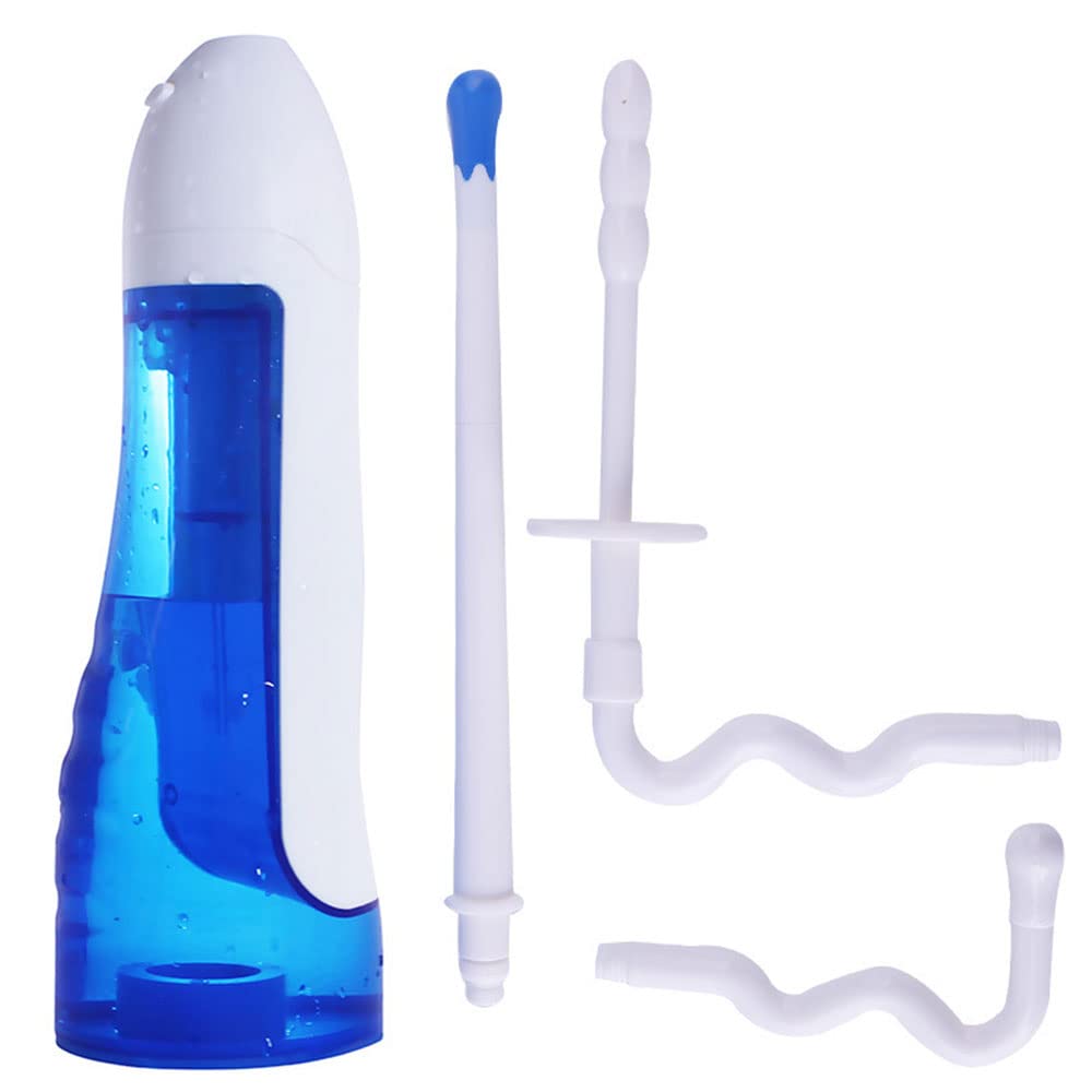 GT-LYD Electric Automatic Enema Colon Hydrotherapy System - USB Rechargeable, 6 Cleaning Modes, Medical Silicone Enema Kit for Constipation Relief & Colon Cleansing - Perfect for Home Use, Travel, and Medical Therapy