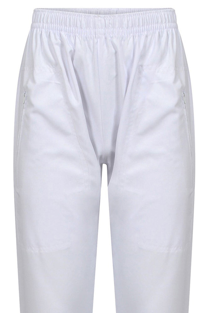 Kids White Pants - Comfortable Cotton Trousers for Boys & Girls - Perfect for School, Play & Everyday Wear