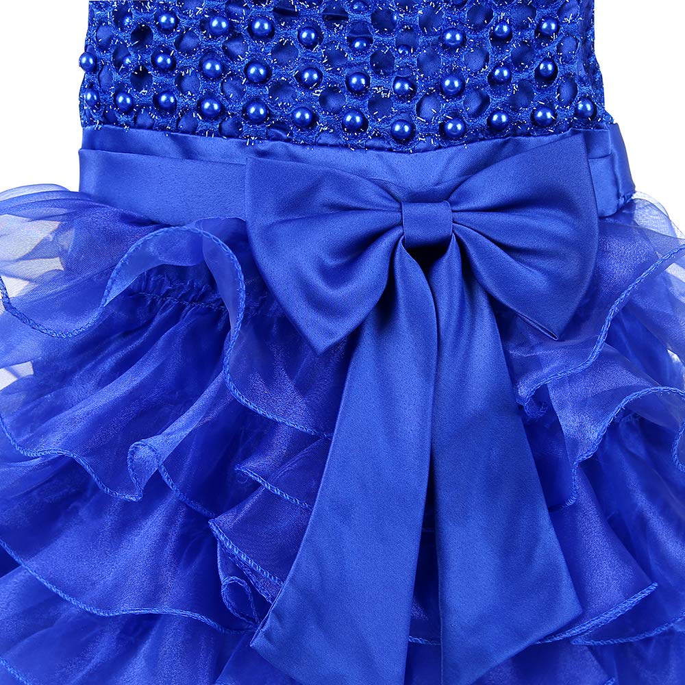 Jup'Elle Baby Girl Dresses - Elegant Ruffle Lace Pageant Party & Wedding Flower Girl Dress for Special Occasions | Perfect for Birthday, Baptism, Photo Shoots & Formal Events