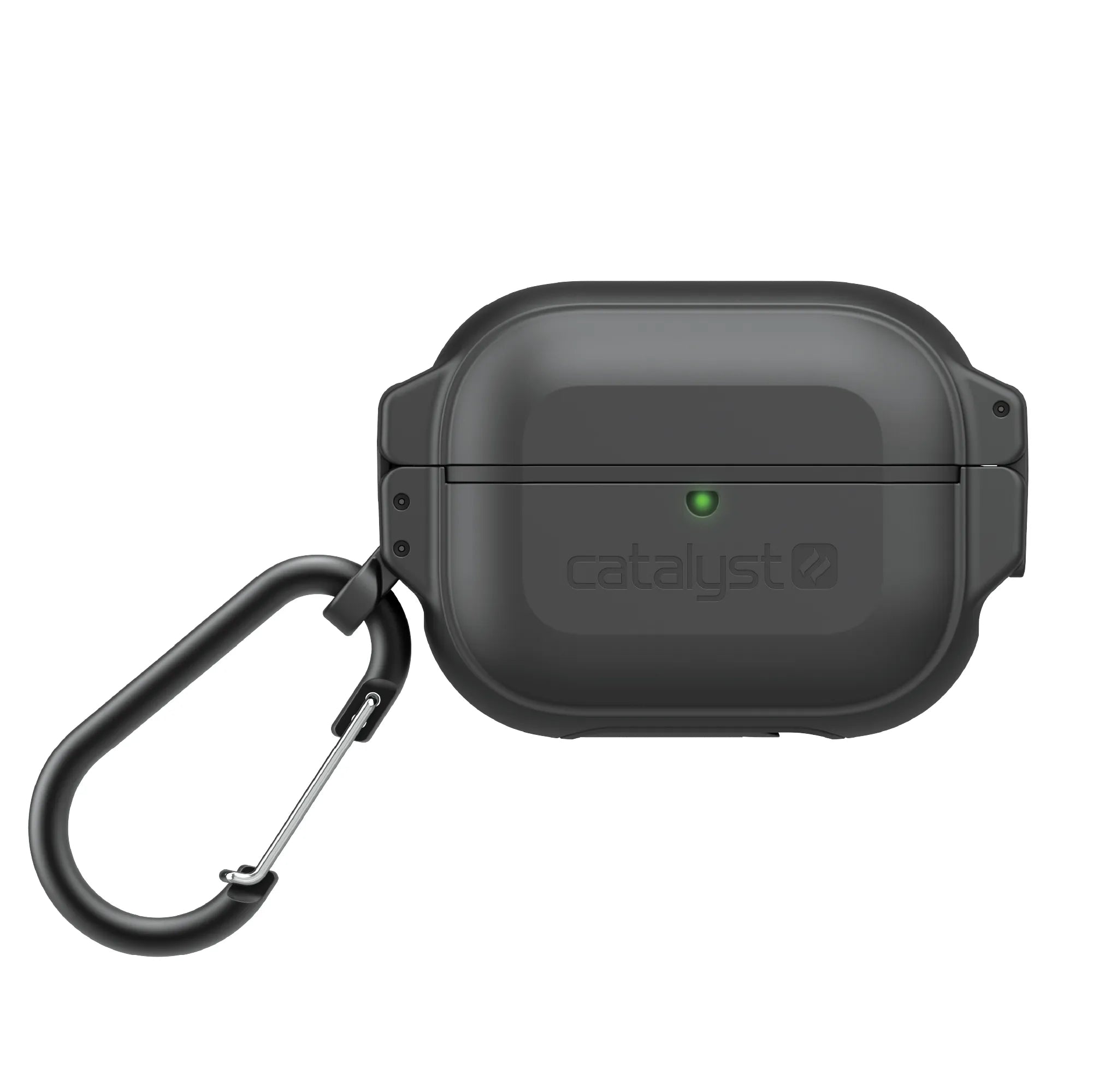 AirPods Pro (2nd Generation & 1st Gen) Waterproof Protective Case with Carabiner Clip - IPX8 100M Submersible, Shockproof Cover for Outdoor Sports, Travel & Daily Use