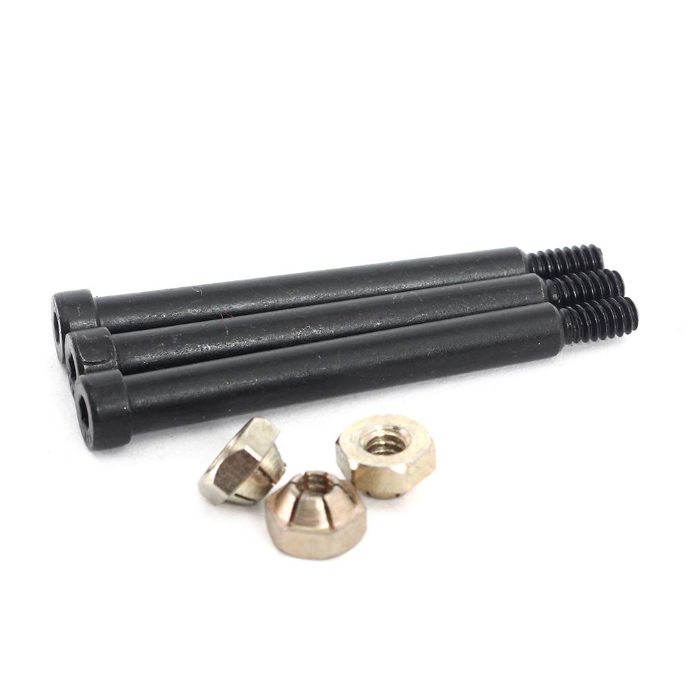 Polaris Primary Clutch Shoulder Bolts (7512266) & Flexloc Nuts (7541906) Kit - High Performance Replacement Parts for Snowmobile & ATV Clutch Maintenance