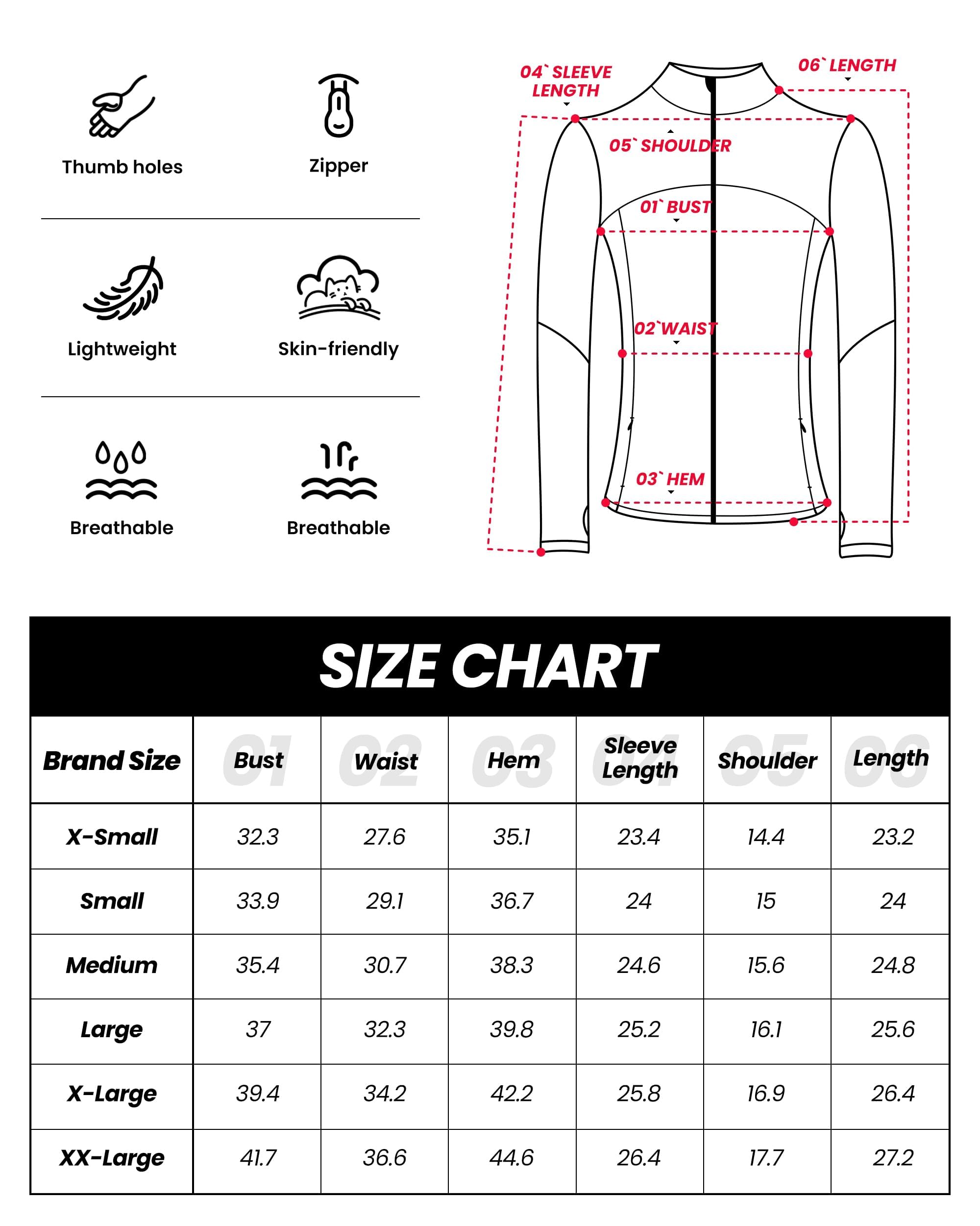 GYM RAINBOW Women's Lightweight Running Jacket - Full Zip Slim Fit Athletic Workout Yoga Jacket for Women - Perfect for Jogging, Gym, Yoga & Outdoor Activities