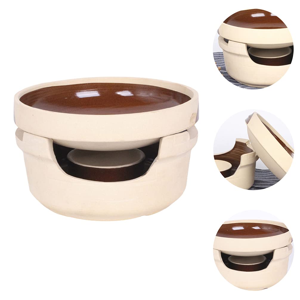 Premium Japanese Donabe Clay Pot - Ceramic Stew Pot for Kitchen, Hot Pot & Vegetable Cooking | Perfect for Soups, Stews & Traditional Japanese Dishes