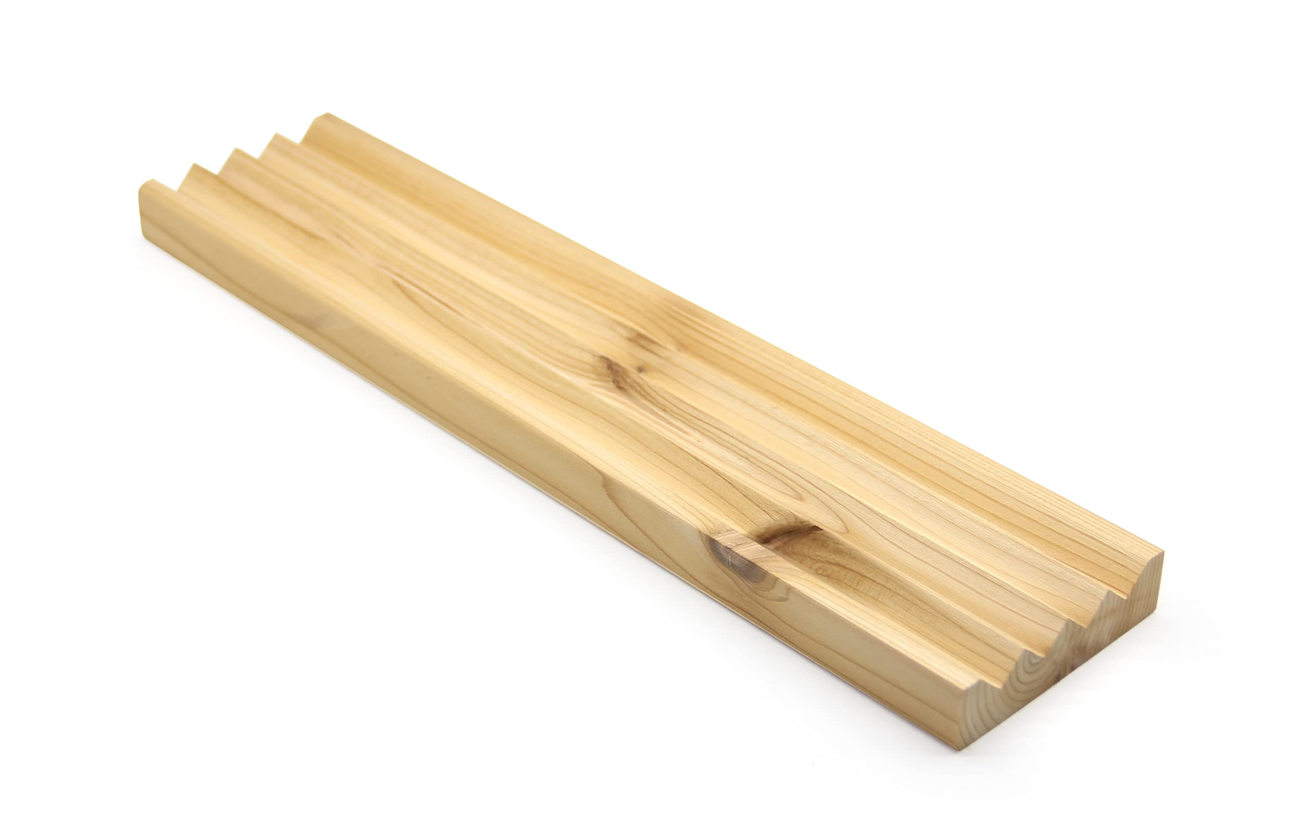 Custom Cedar Soap Dish - Handmade Bathroom Organizer for Spa