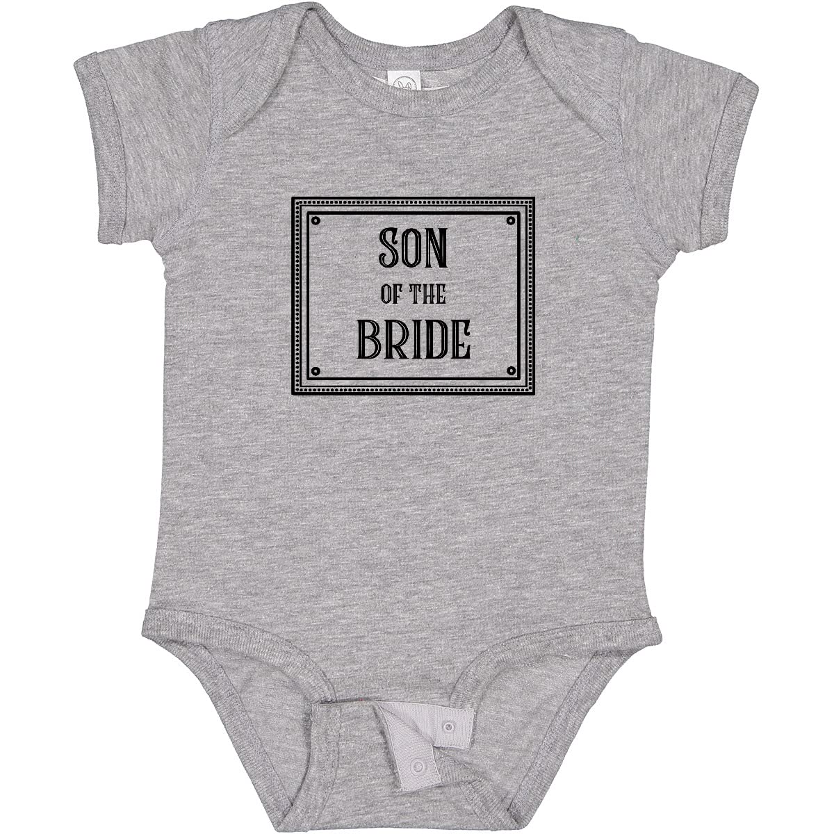 Inktastic Son Of The Bride Baby Bodysuit - Cute Infant Onesie for Wedding Party, Christening & Family Photos - Soft Cotton Newborn Outfit