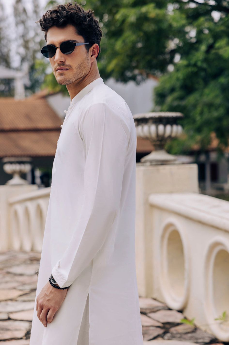 Premium Cotton Off-White Kurta & Trouser Set - Traditional Indian Ethnic Wear for Men - Perfect for Festivals, Weddings & Cultural Events