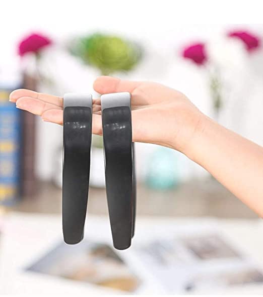 SUNBIRD 6-Pack Non-Slip Plastic Headbands with Teeth for Women & Girls - Hard Plastic Hairbands for DIY Crafts, Styling, and Hair Accessories (Black) - Perfect for Salon Use, Home Styling, and Fashion Accessories