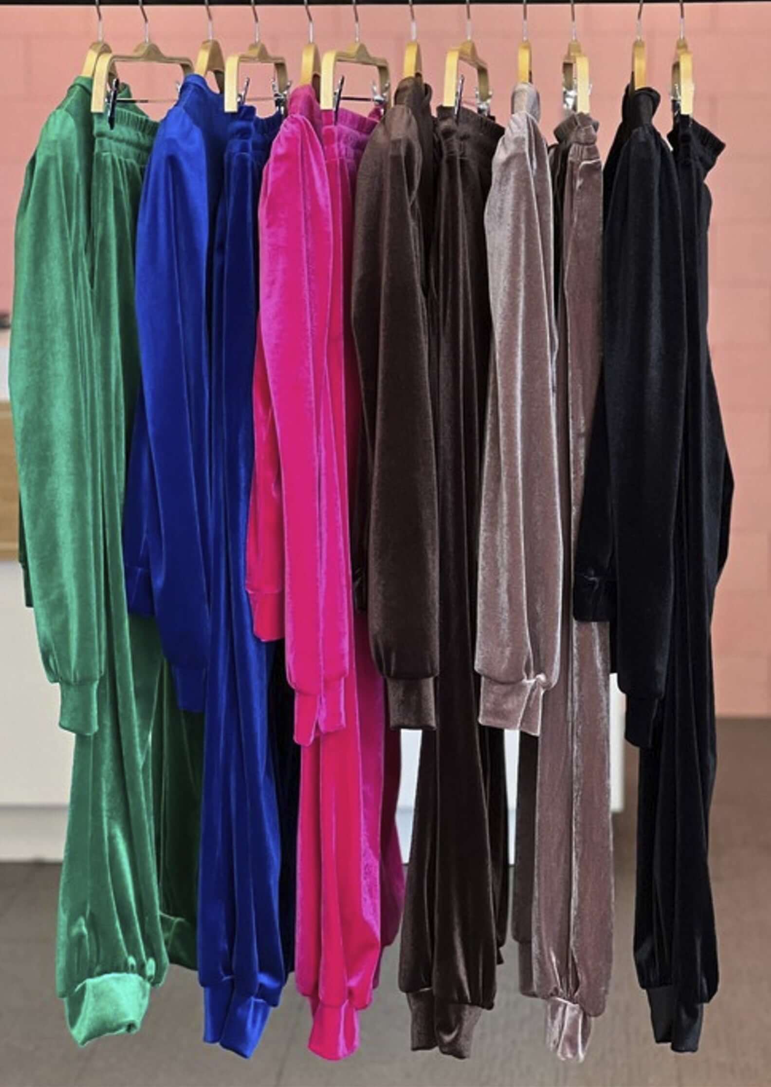 Stylish Glam Velour Track Suit for Women - Soft & Comfortable Jogging Outfit - Perfect for Gym, Lounge & Casual Wear - FINAL SALE