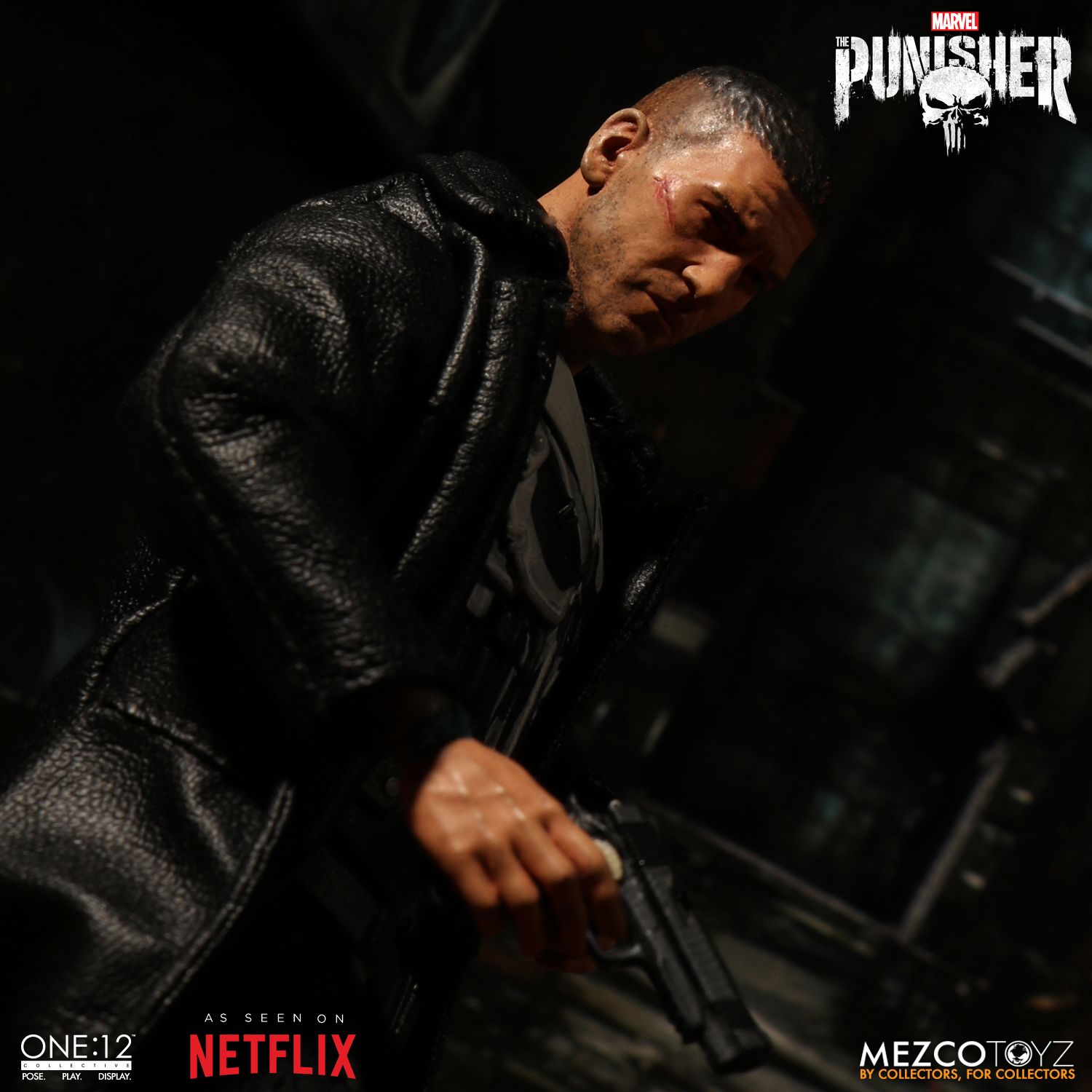 Mezco Toyz One:12 Collective Marvel Comics Punisher 1/12 Scale 6