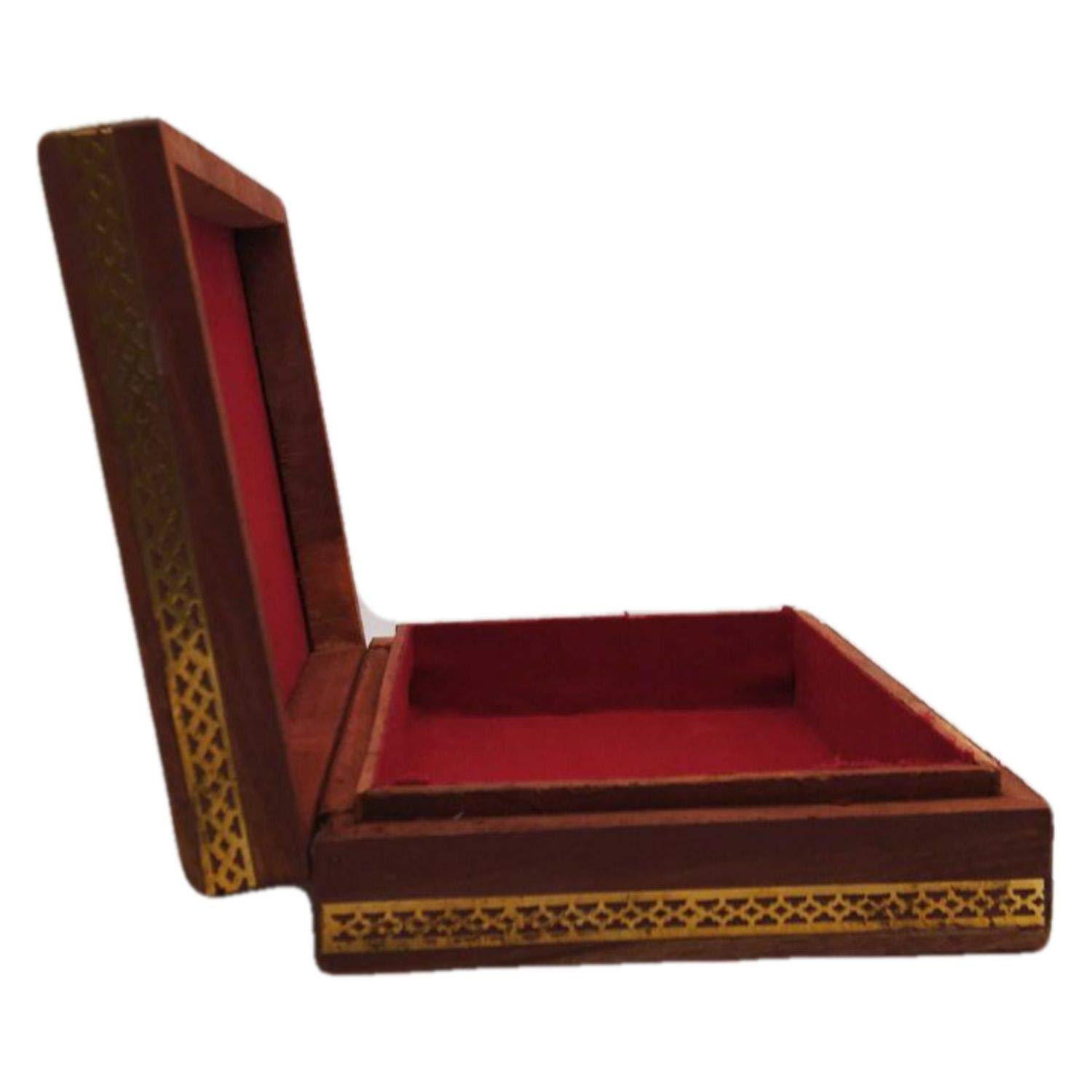 Handmade Jewelry Organizer Box for Women - Award-Winning Indian Artisan Crafted Jewelry Storage Case - Perfect Gift for Birthdays, Anniversaries & Home Decor