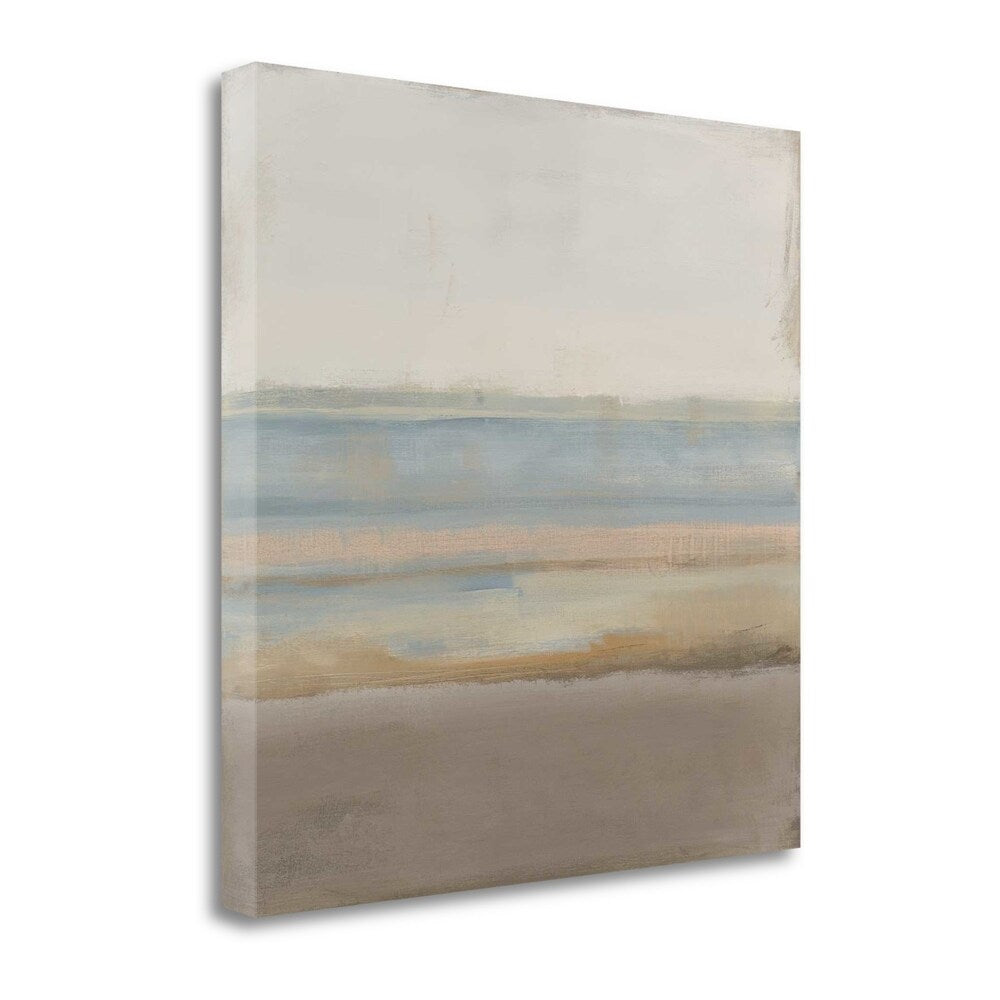 Beach By Maria - Premium Fine Art Giclee Print on Gallery Wrapped Canvas - Ready to Hang Wall Decor for Living Room, Bedroom & Office