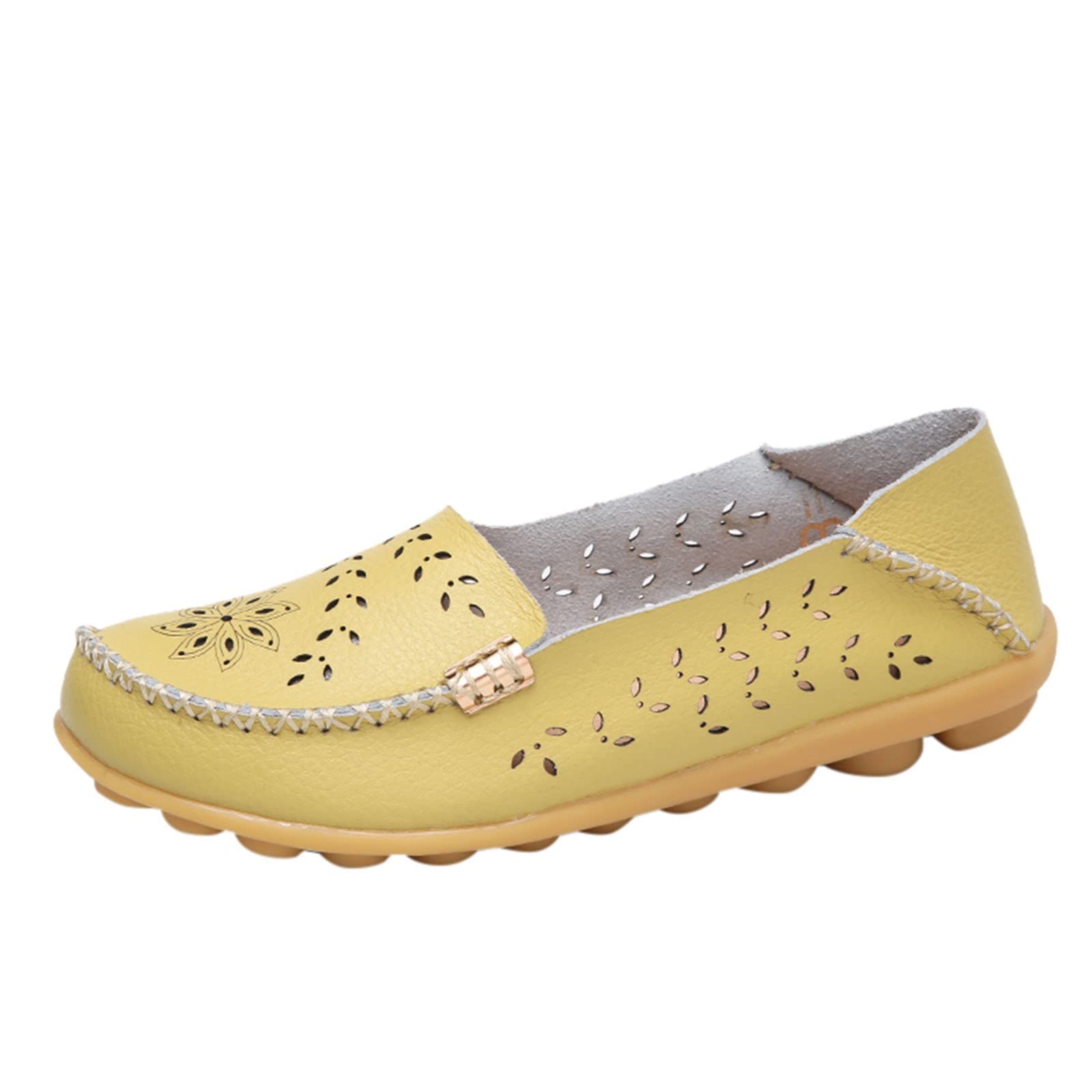 RUIY Women's Breathable Lace-Up Casual Canvas Flats - Comfortable Mint Green Shoes for Walking, Work & Everyday Wear