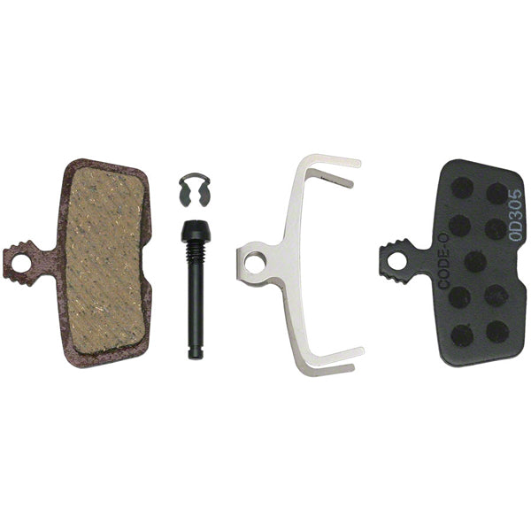 Avid 2011 Code CodeR Organic Disc Brake Pads - High Performance Bicycle Brake Pads for Mountain Bikes & Road Bikes | Perfect for Trail Riding, Commuting & Downhill Cycling