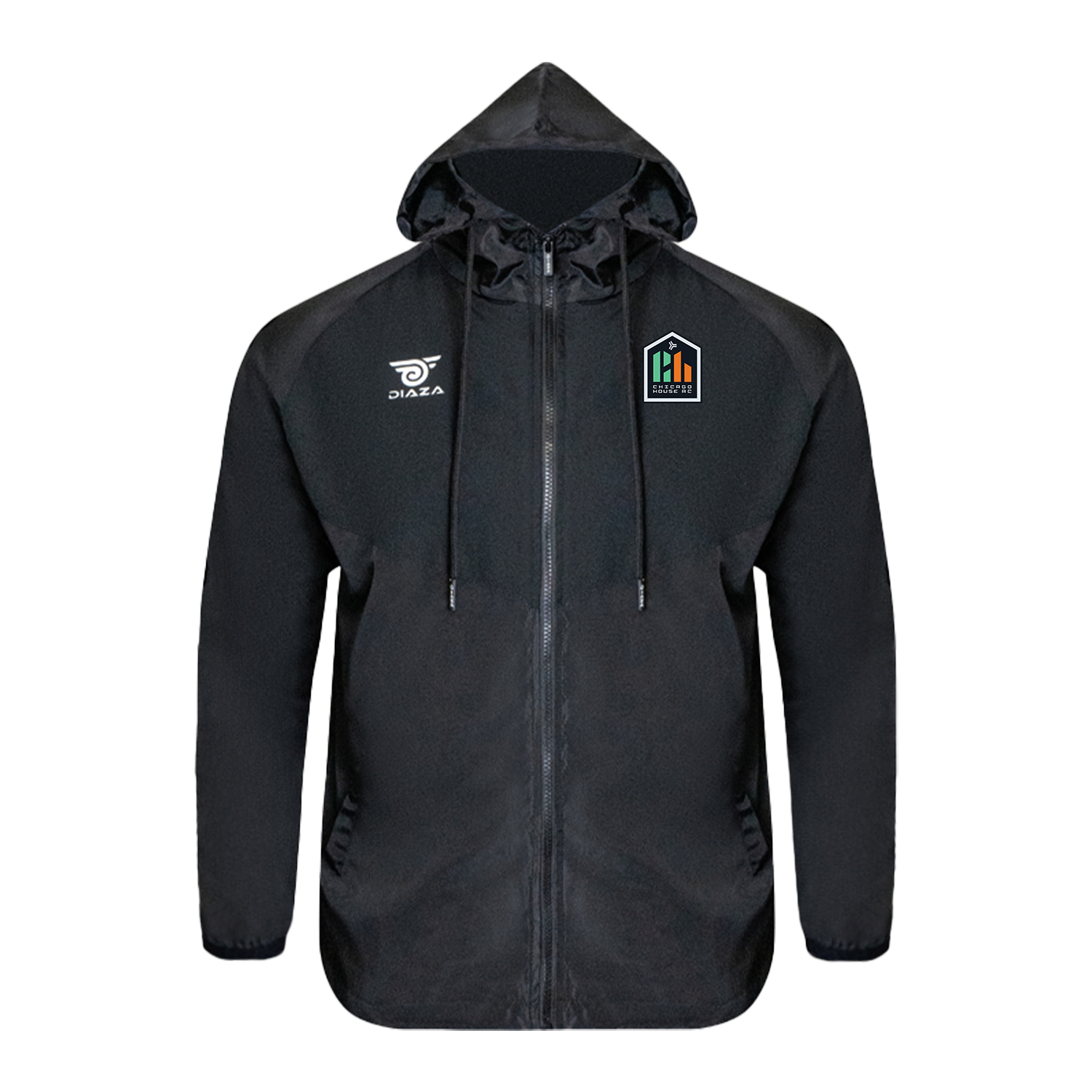 Chicago House Shadow Windrunner Jacket - Lightweight Waterproof Running Windbreaker for Men & Women - Perfect for Outdoor Jogging, Hiking & Travel