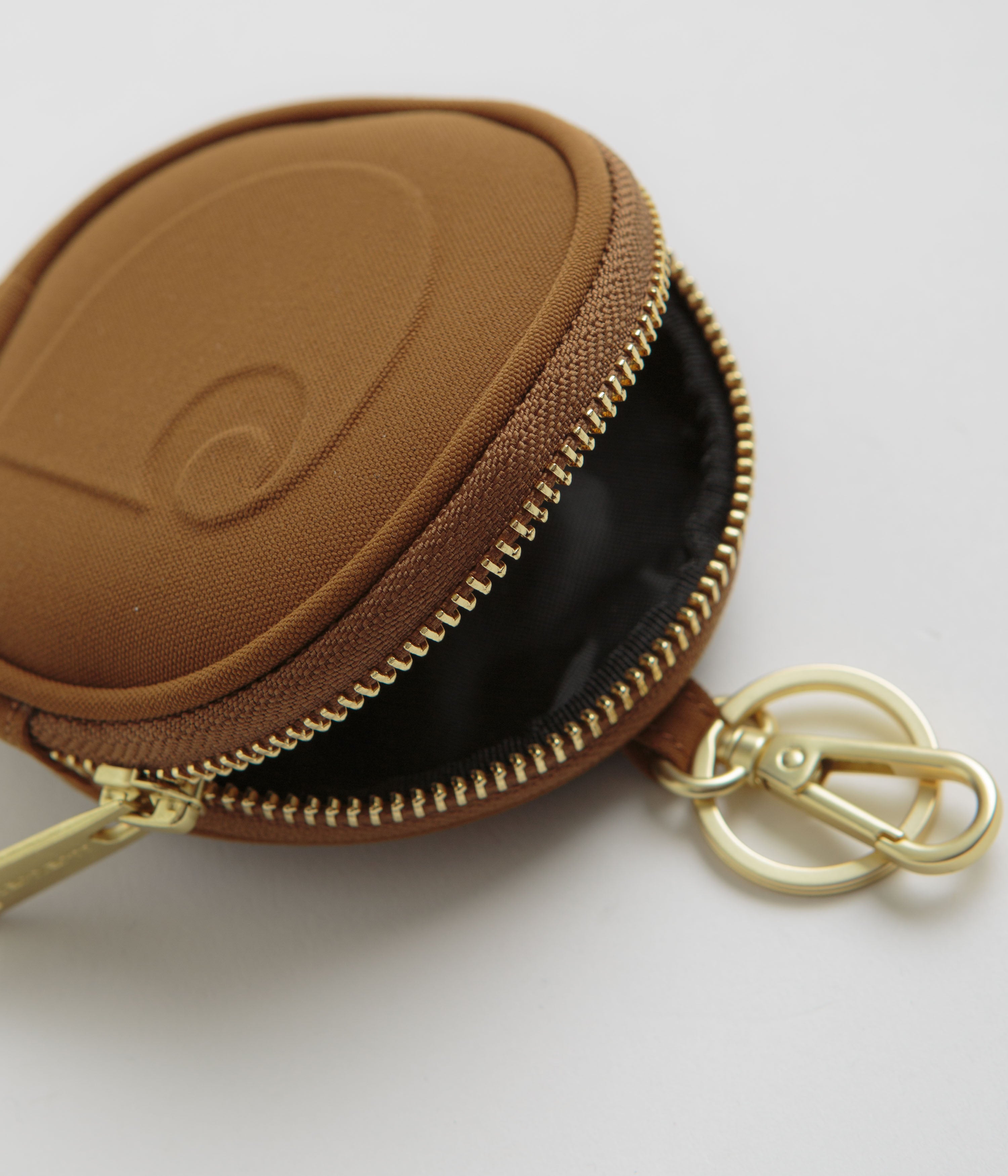 Carhartt Clarton Zip Wallet - Hamilton Brown Leather Bifold Wallet for Men | RFID Blocking & Slim Design | Perfect for Everyday Use, Travel, and Business