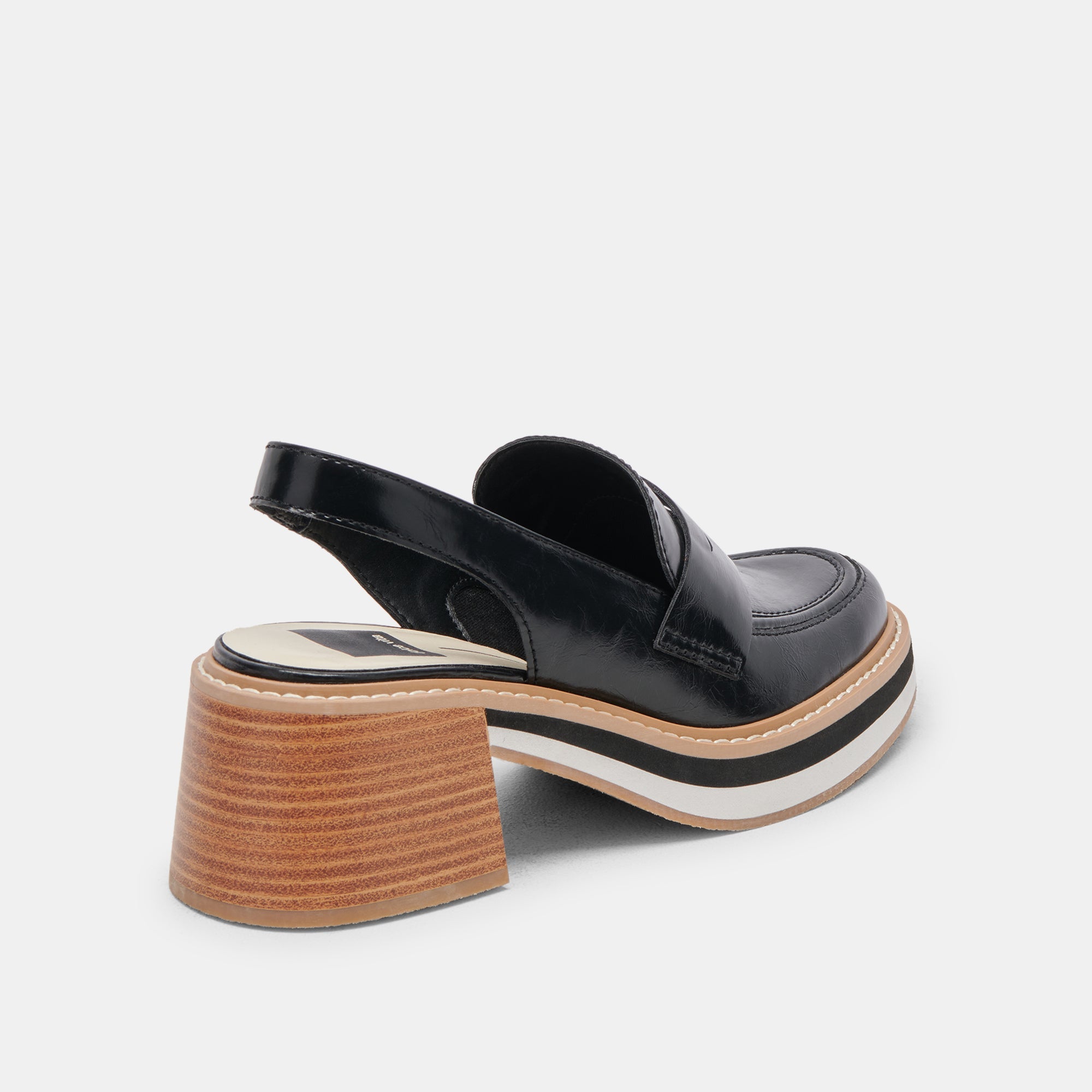 HATTIE Black Loafers for Women - Comfortable & Stylish Slip-On Shoes - Perfect for Office, Casual Wear & Travel