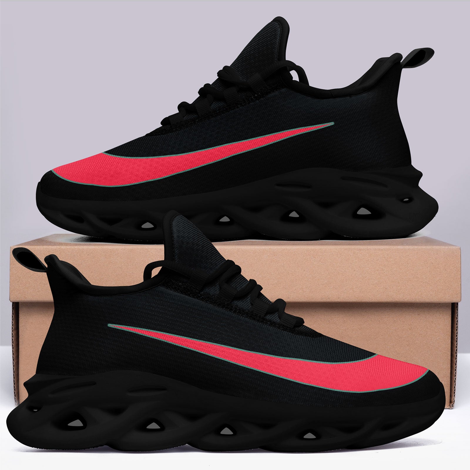 Custom Maxsoul Personalized Sneakers - Breathable Lightweight Running Shoes for Men & Women | Perfect for Gym Workouts, Jogging & Casual Wear (Model FN003 E020109)