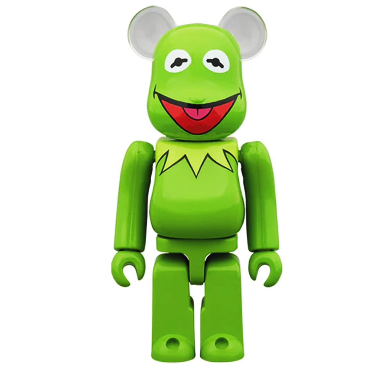 Kermit the Frog 400% + 100% Bearbrick Collectible Figure by Medicom - Perfect for Anime Fans, Muppets Collectors & Home Decor