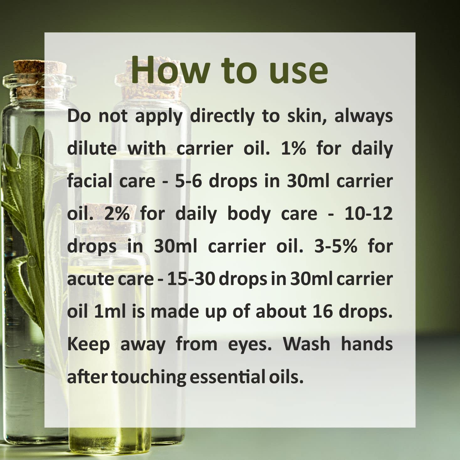 Devprayag Pure Thyme Essential Oil (Thymus vulgaris) - 100% Natural, Steam Distilled, 5ml - Perfect for Aromatherapy, Skin Care & Relaxation
