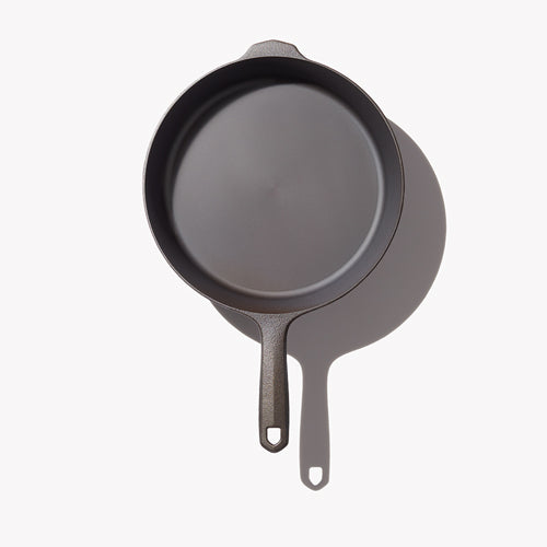 Premium 3-Piece Cast Iron Cookware Set - Skillet, Dutch Oven & Grill Pan - Perfect for Searing, Baking & Outdoor Cooking