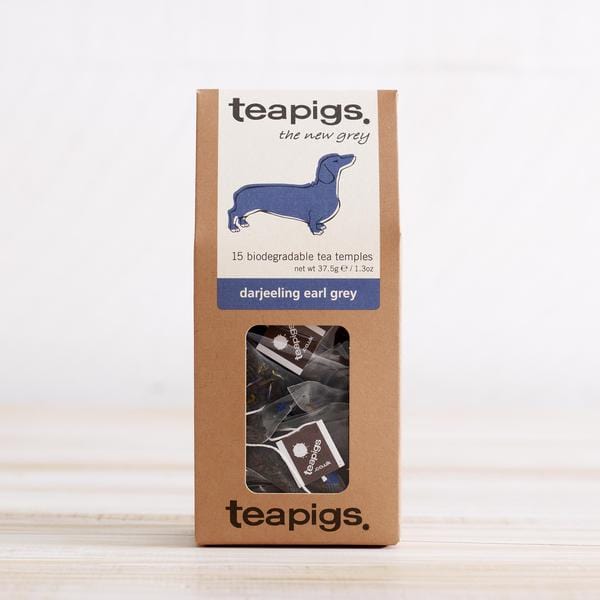 Teapigs Darjeeling Earl Grey Black Tea - Premium Loose Leaf Tea for Afternoon Tea & Relaxation