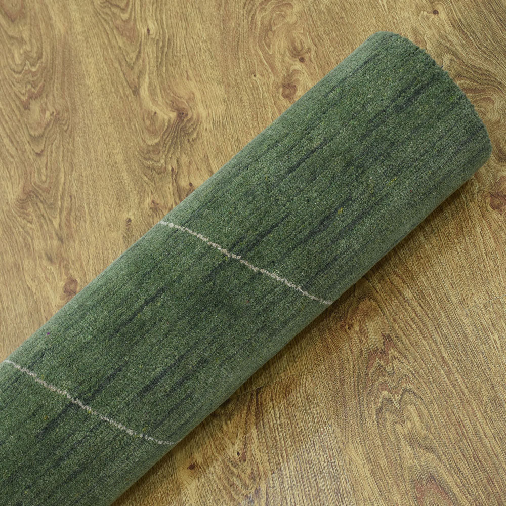 Premium Hand-Knotted Wool Rug with Intricate Inlay Design - Perfect for Living Room, Bedroom, or Office Decor