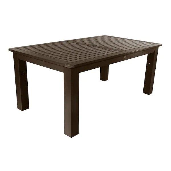 Premium Outdoor Rectangular Dining Table - Weather-Resistant Patio Furniture for Backyard, Garden & Poolside Dining - Perfect for BBQs, Parties & Family Gatherings