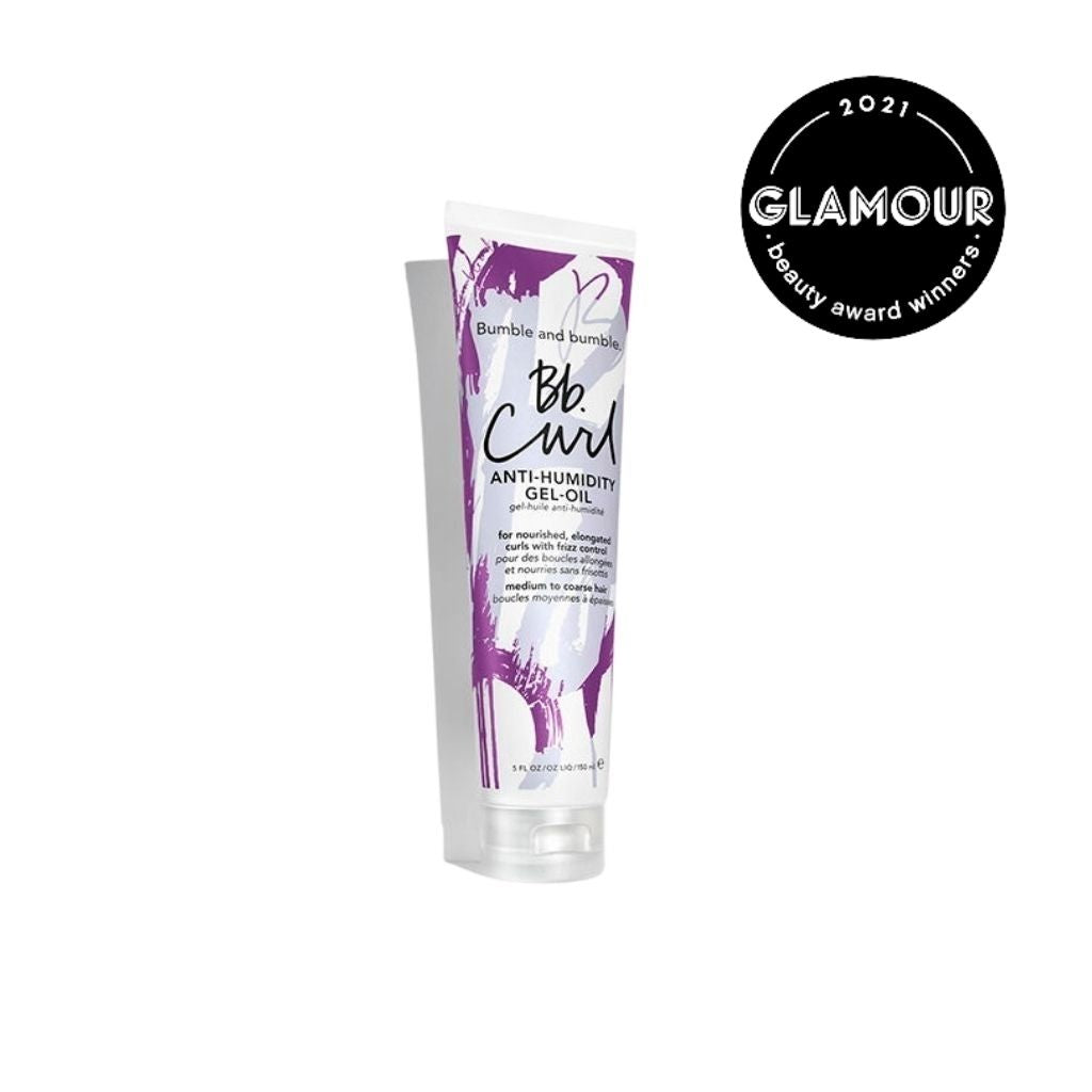 Bumble and Bumble Curl Anti-Humidity Gel Oil 150ml – Hydrating Frizz Control for Curly Hair – Perfect for Humid Climates & Everyday Styling